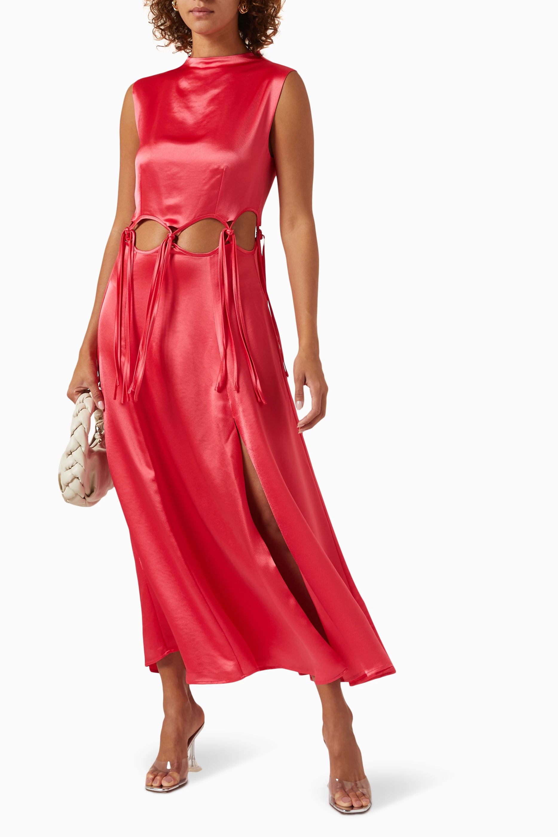 open lace back dress PENELOPE DRESS (ORCHID) – ANNA QUAN US main image 1