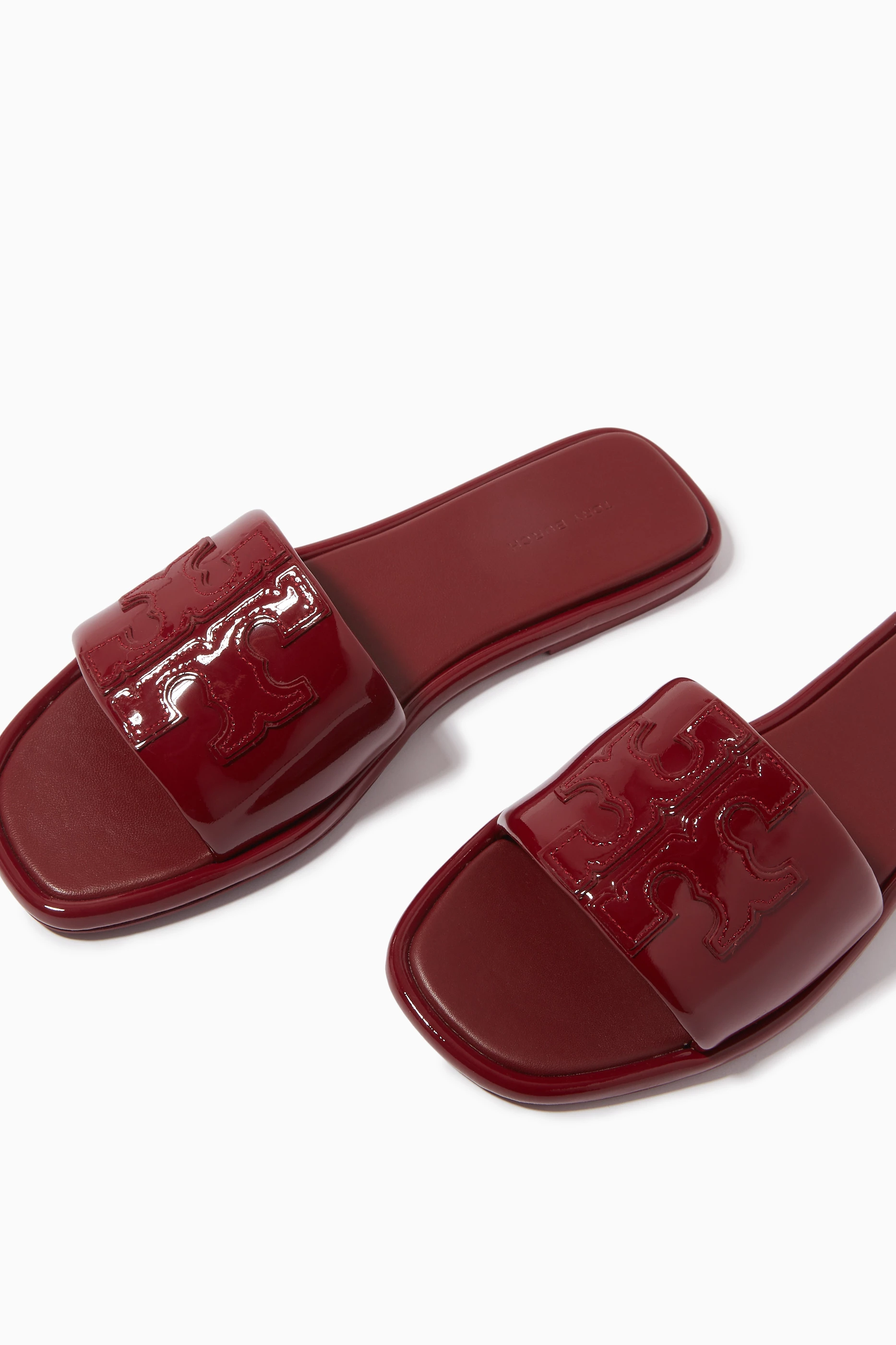 Tory burch slides red 2025