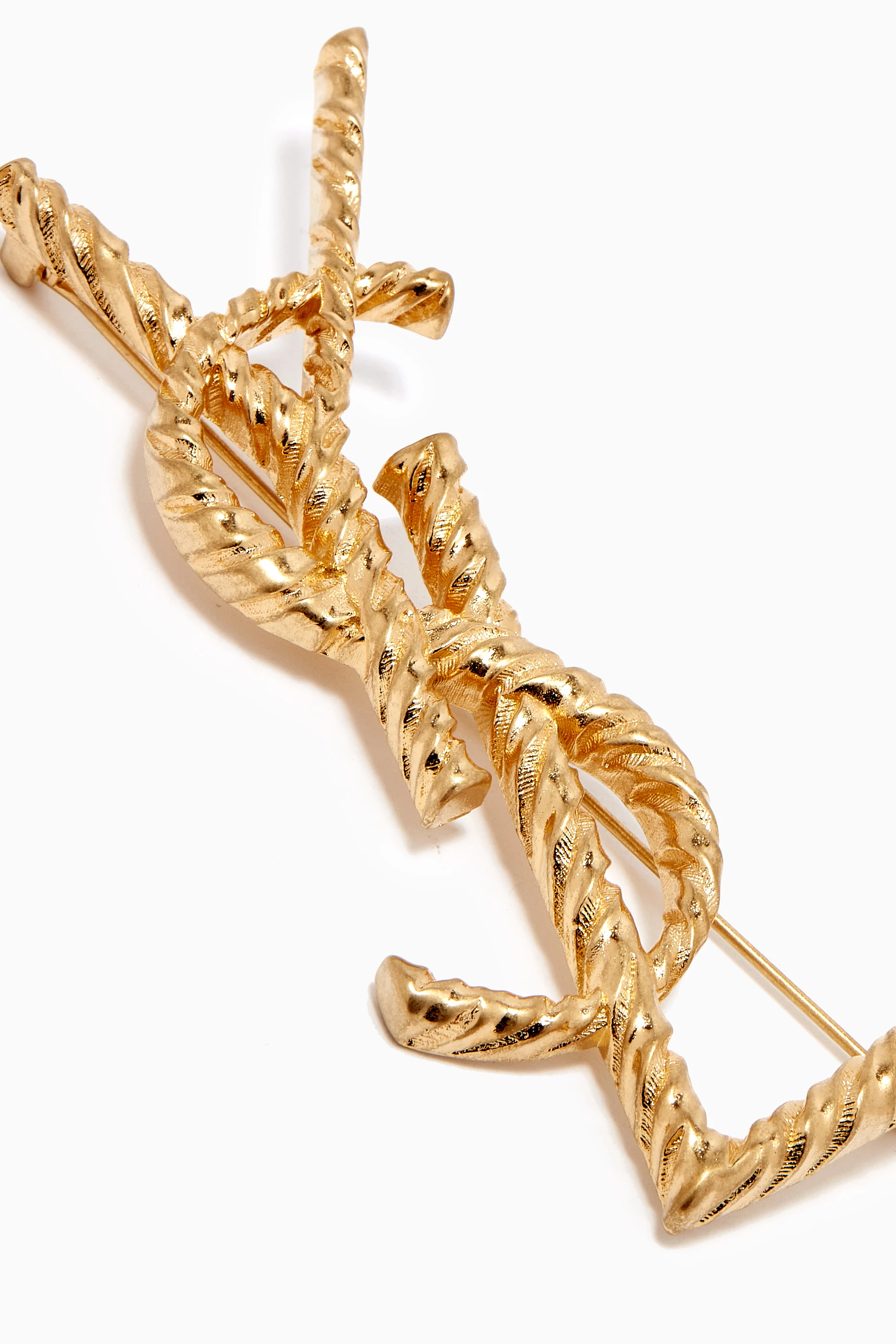 SAINT LAURENT Twist Brooches 【公式通販】
