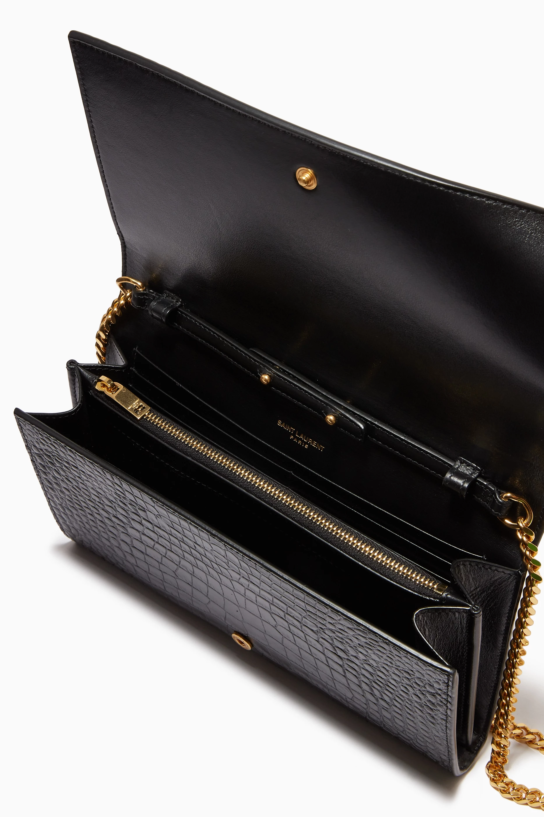 ★BADBLOOD★ Ellipse Symbol Chain Wallet Onyx l BADBLOOD☆韓国人気 Ellipse Symbol Chain Wallet 3Color