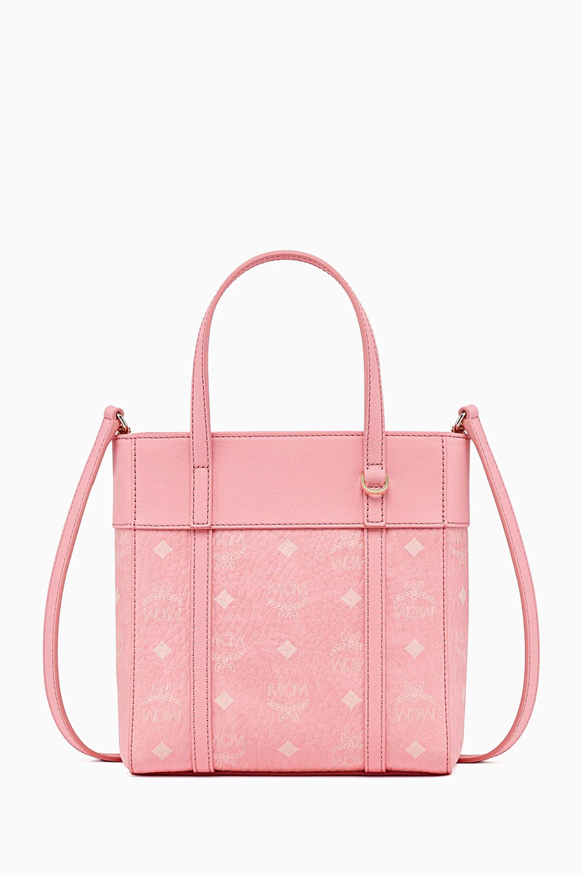 Pink Mini Toni Shopper Mcm Buy MCM Pink Mini Toni Shopper Tote In
