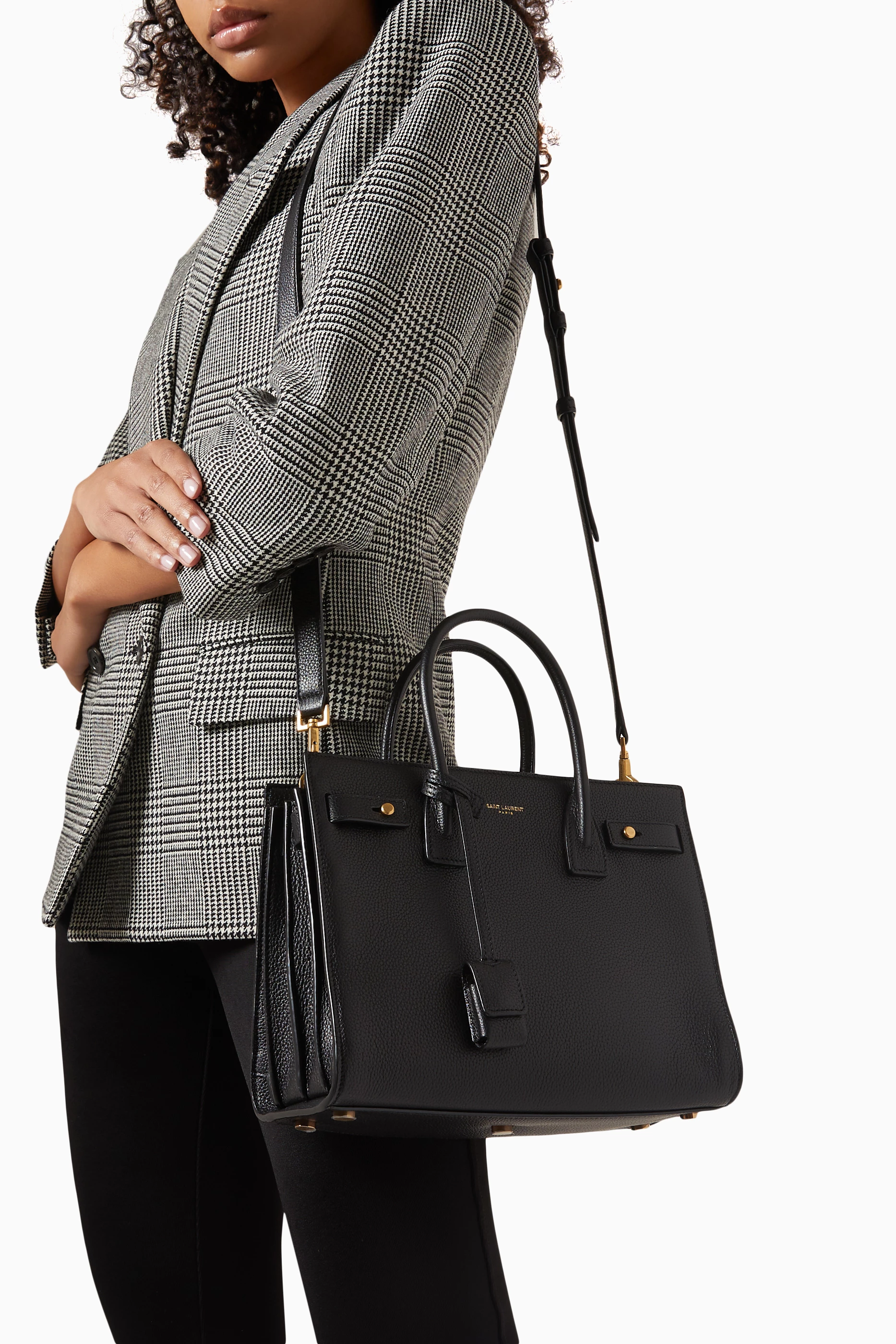 Ysl sac de jour black on sale