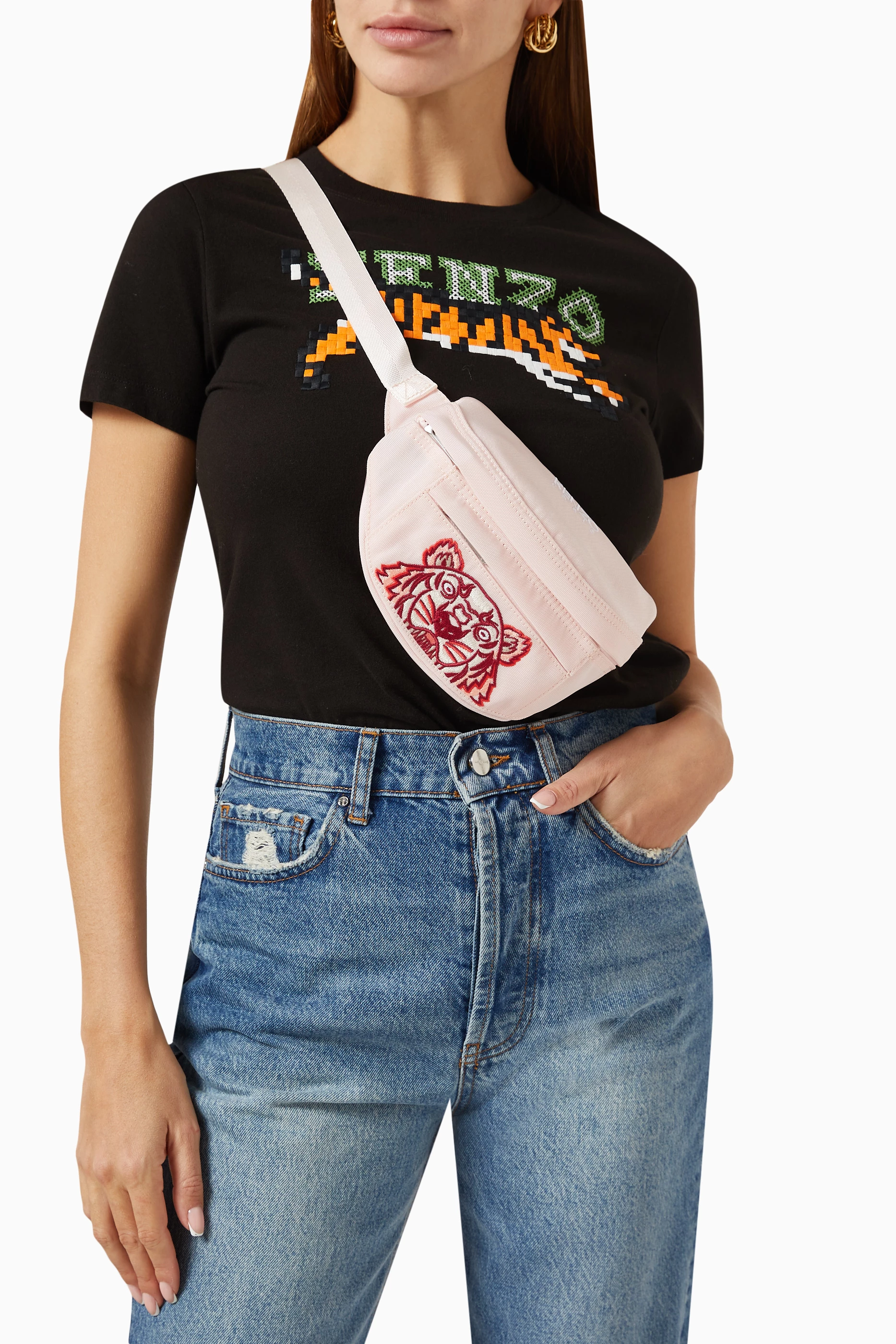Kenzo tiger belt bag top