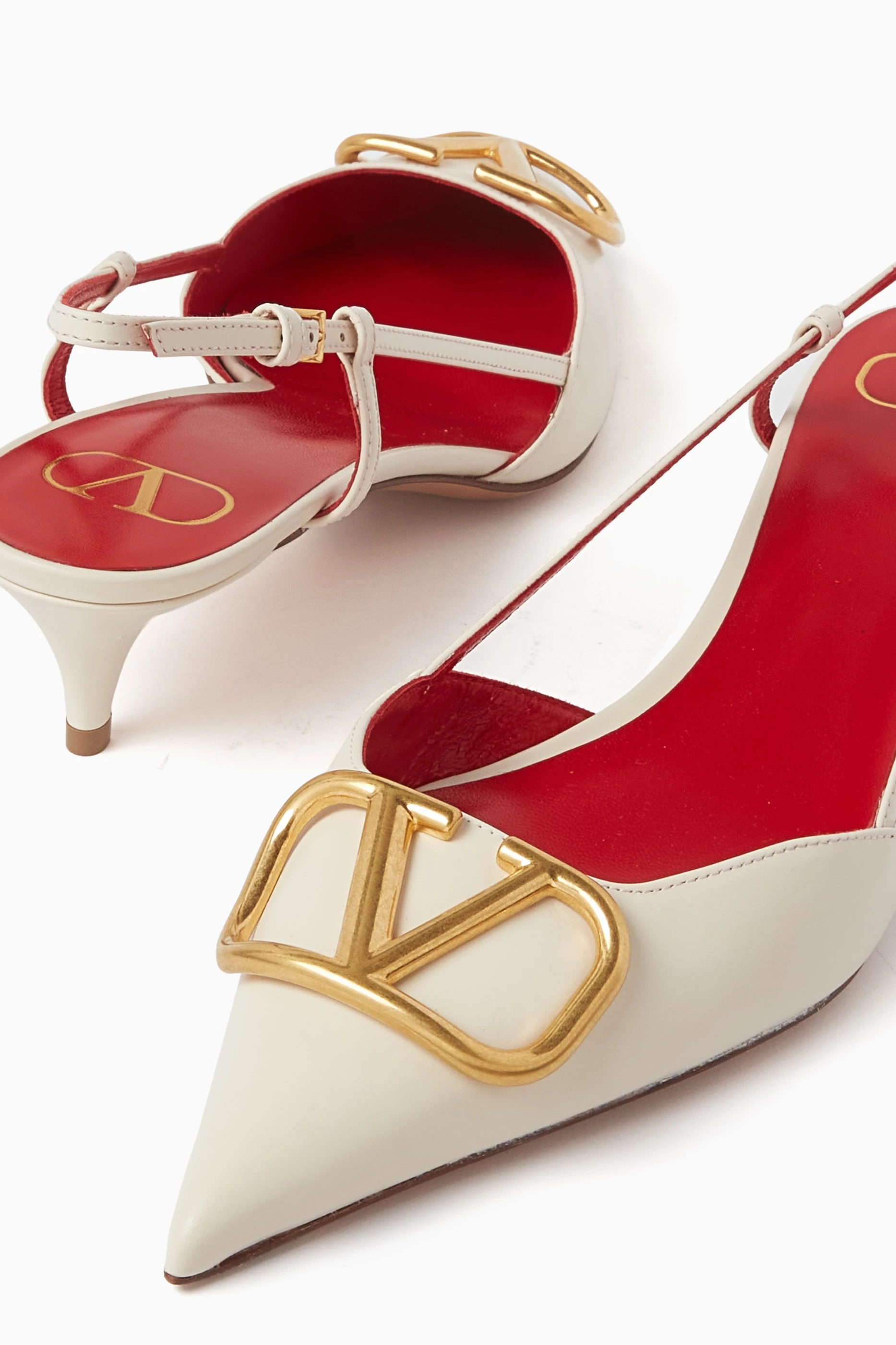 Buy Valentino Garavani White Valentino Garavani VLogo 40