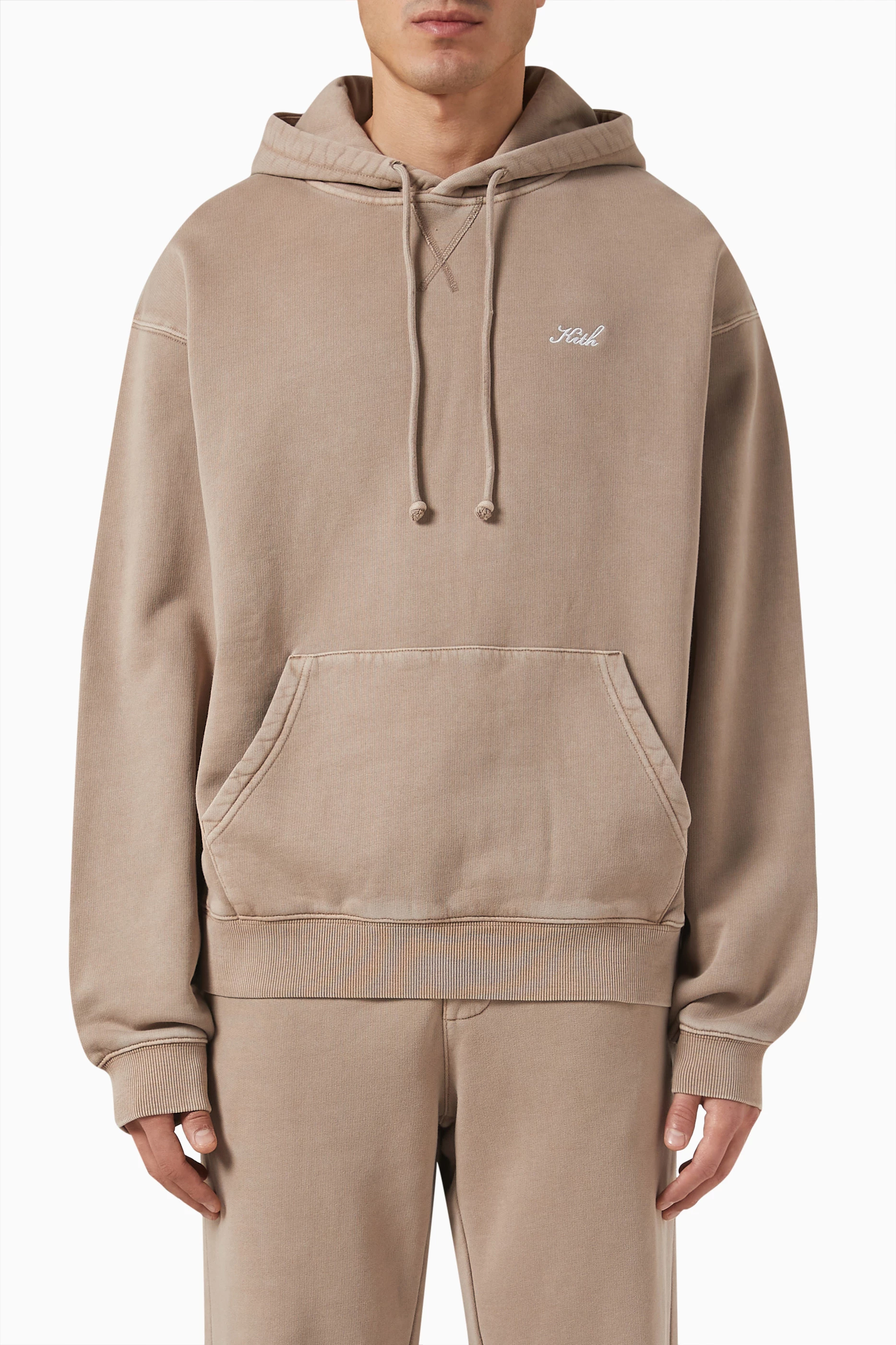 Kith beige hoodie online