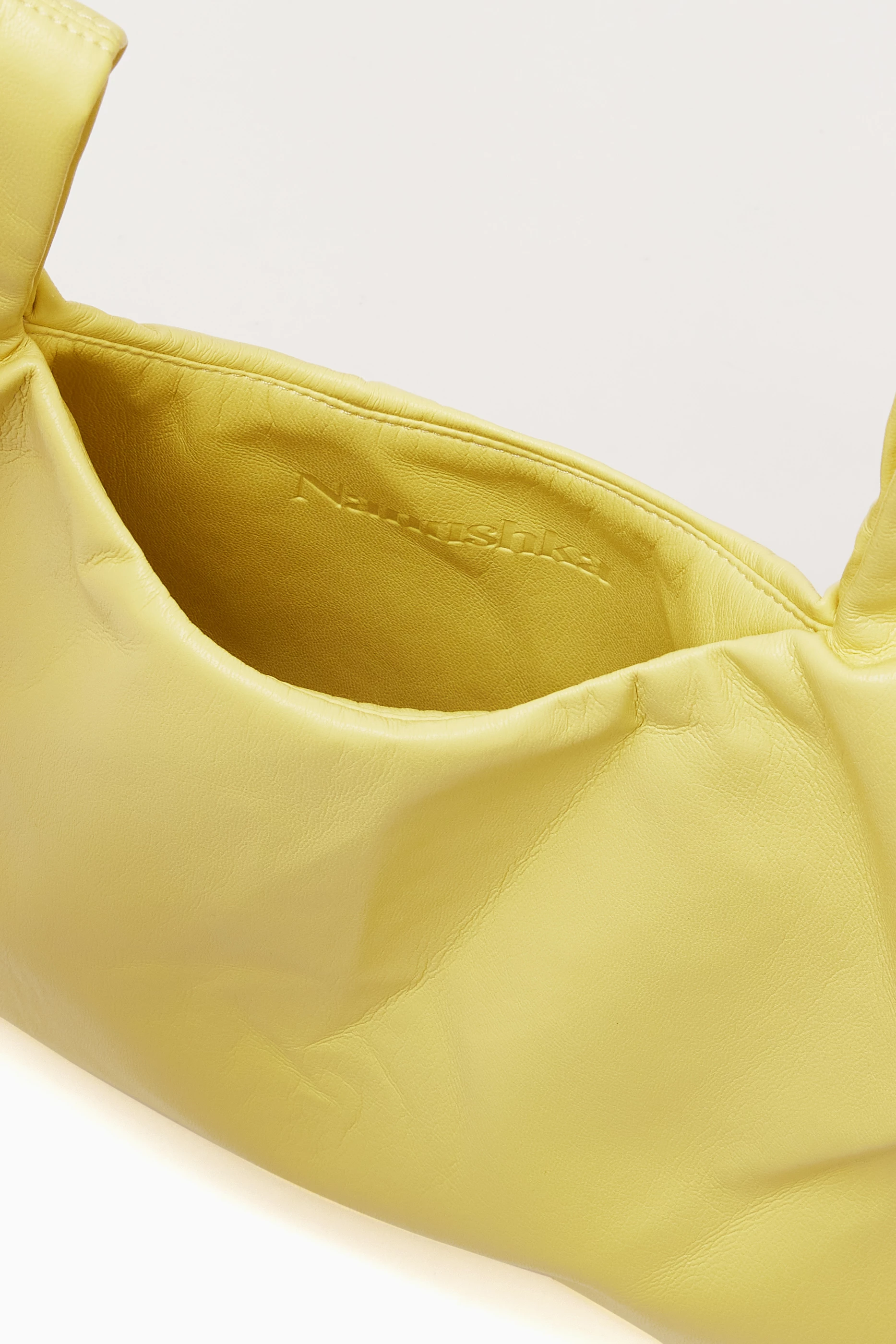 Buy NANUSHKA Yellow Jen Tote Bag in OKOBOR™ Alt-leather For Women
