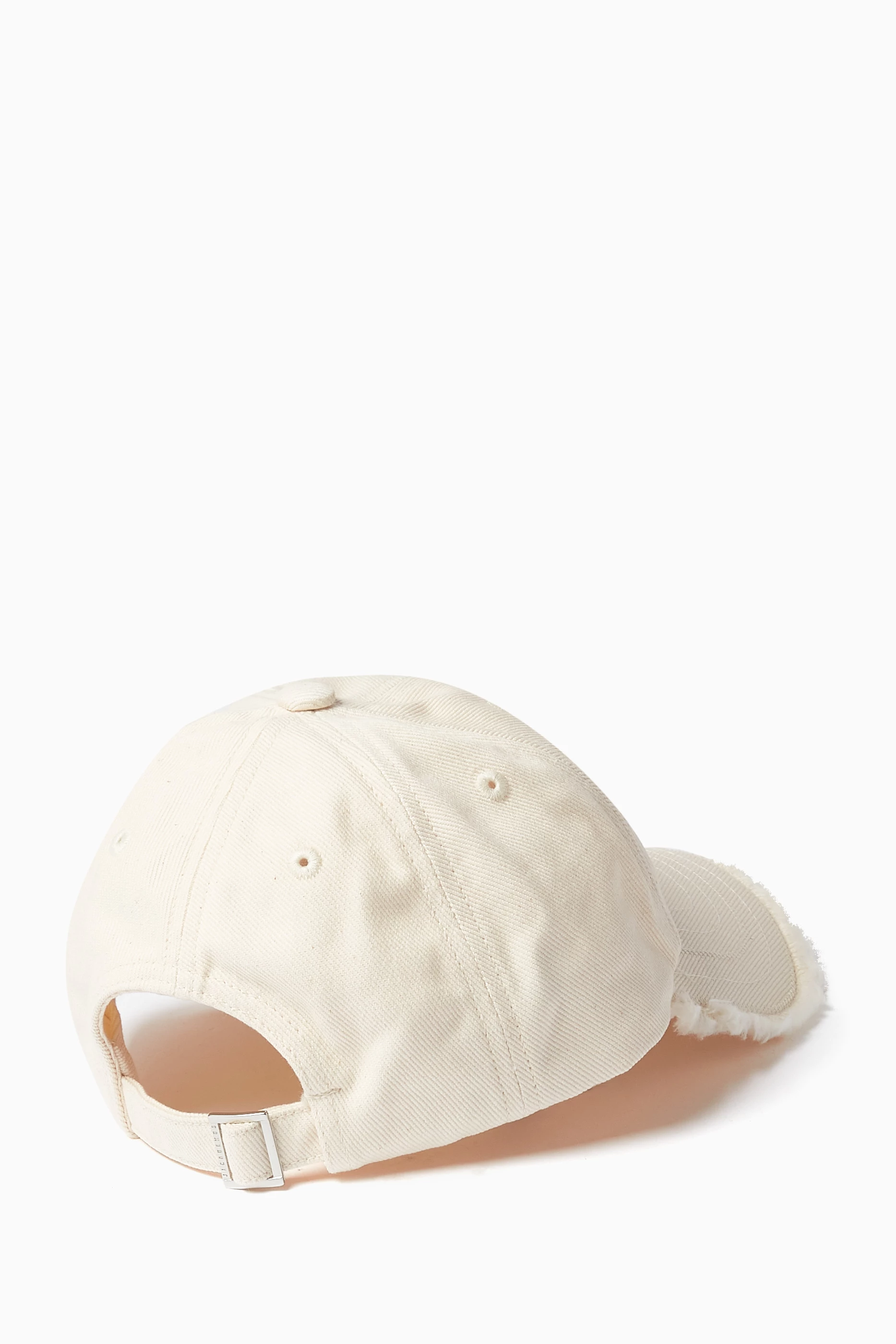 Buy Jacquemus Neutral La Casquette Artichaut Fringe Baseball Cap