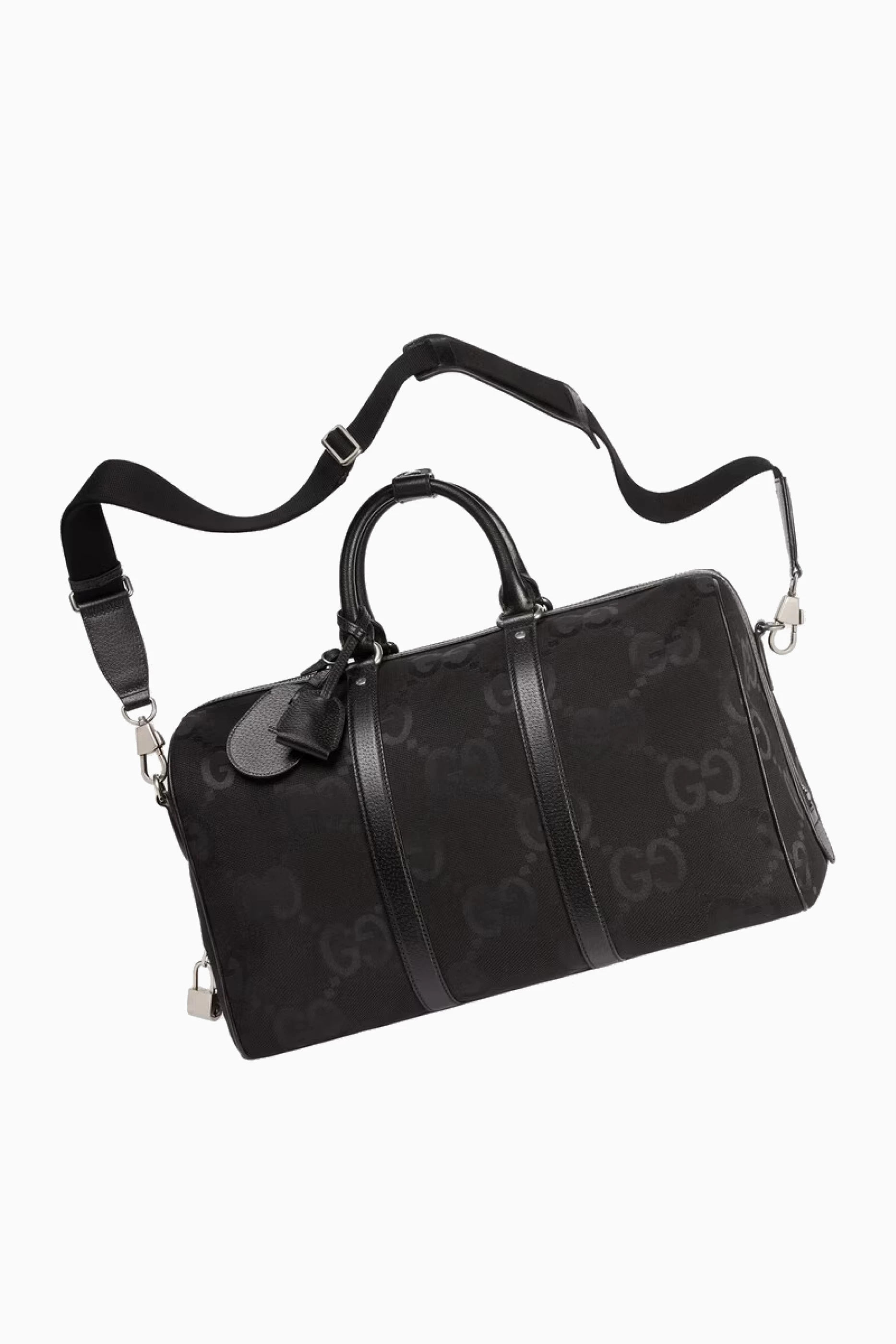 Buy Gucci Black Jumbo GG Small Duffle Bag in Canvas For Men Online Ounass Saudi
