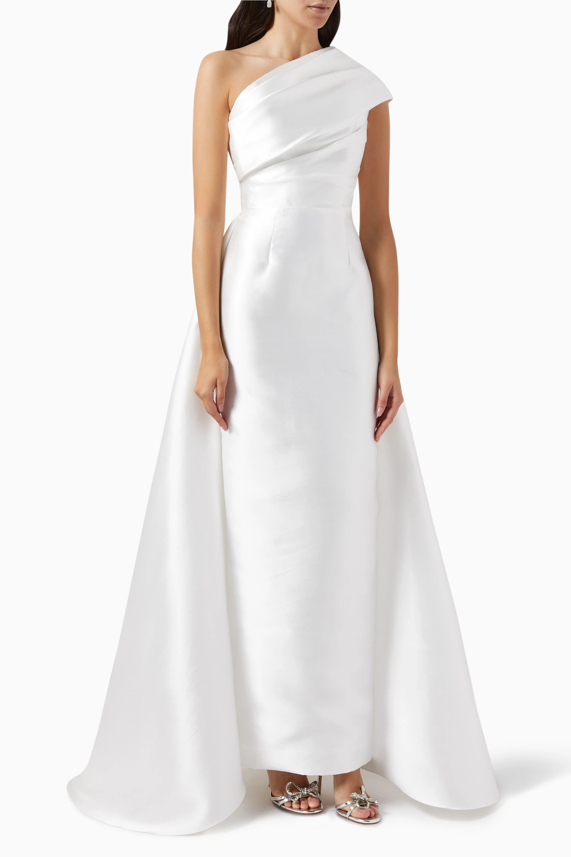 Buy Solace London White Alba Maxi Dress For Women Online Ounass