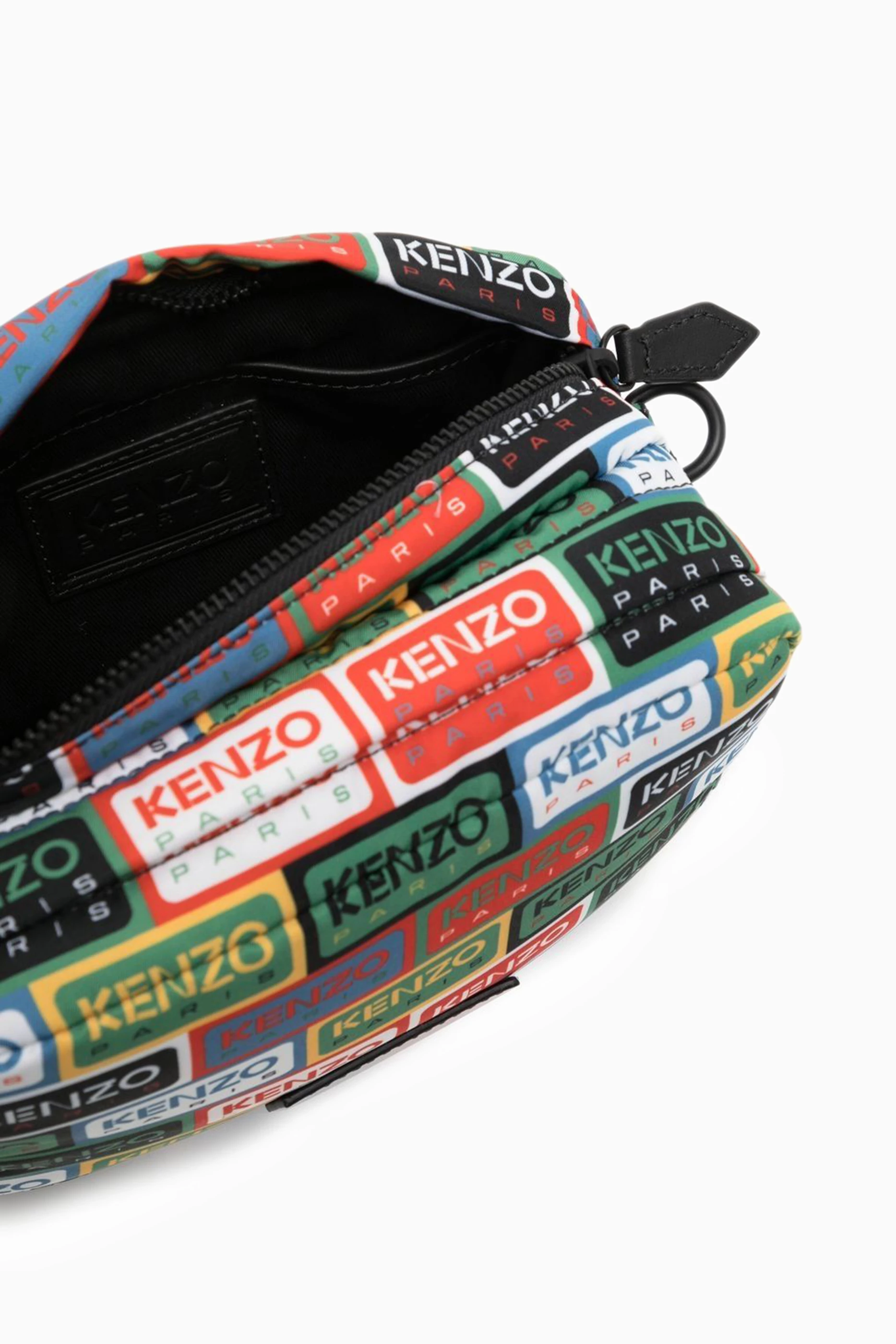 Buy KENZO Multicolour Kenzo Label Crossbody Bag in Polyester For Men Online Ounass Saudi