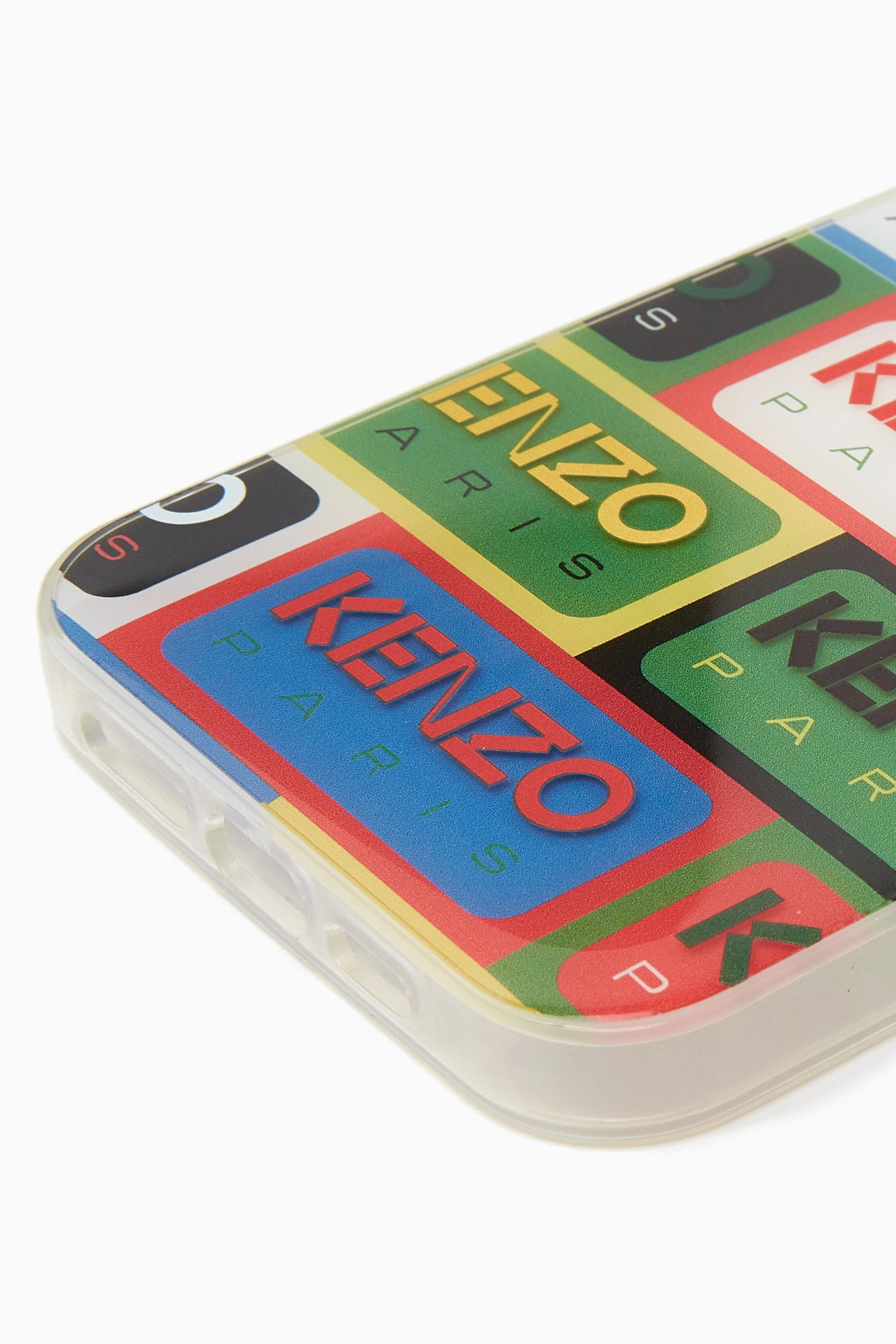 Buy KENZO Multicolour Logo iPhone 14 Pro Max Case For Men Online Ounass Saudi