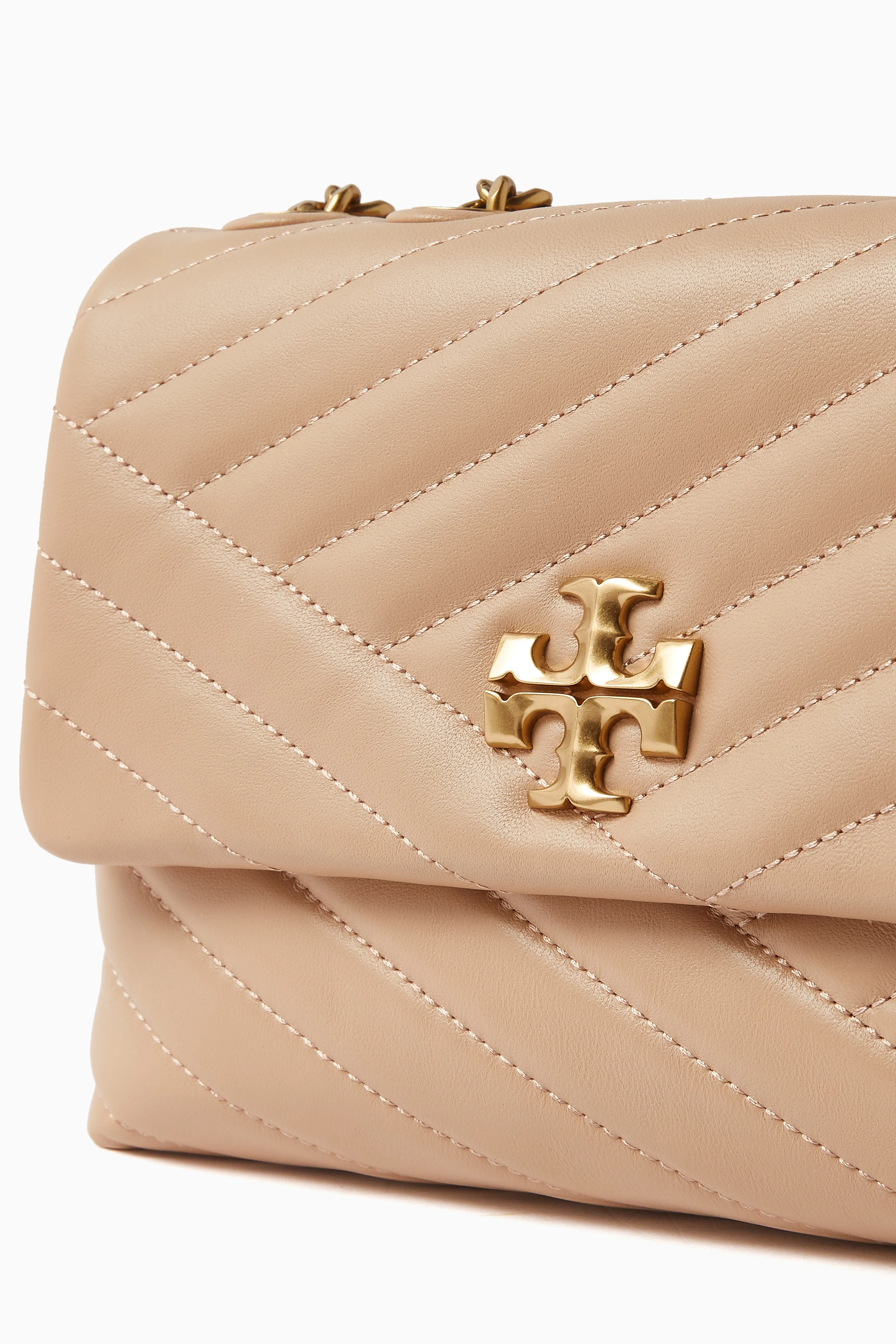 Chevron Flap Shoulder Tory Burch Kira Chevron Clutch Bag AUTH NWT