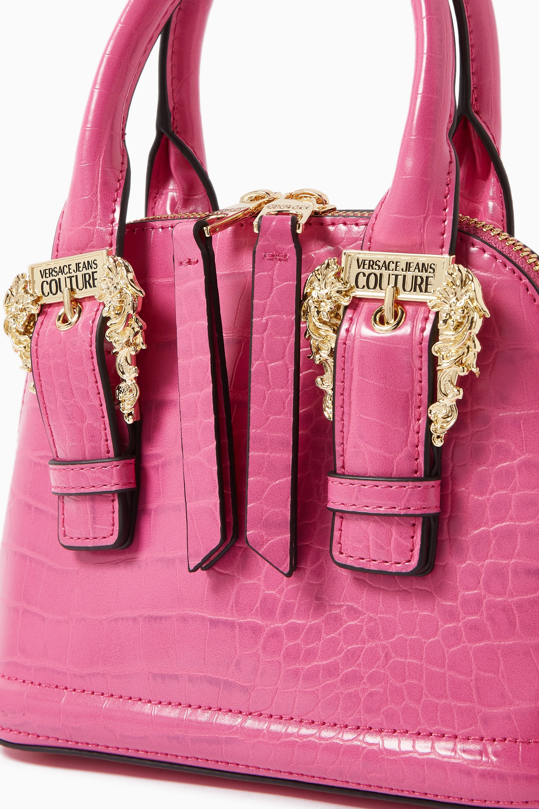 VERSACE JEANS☆Couture 01 2WAY トートバッグ 2色 【UK発】 90_1020004-