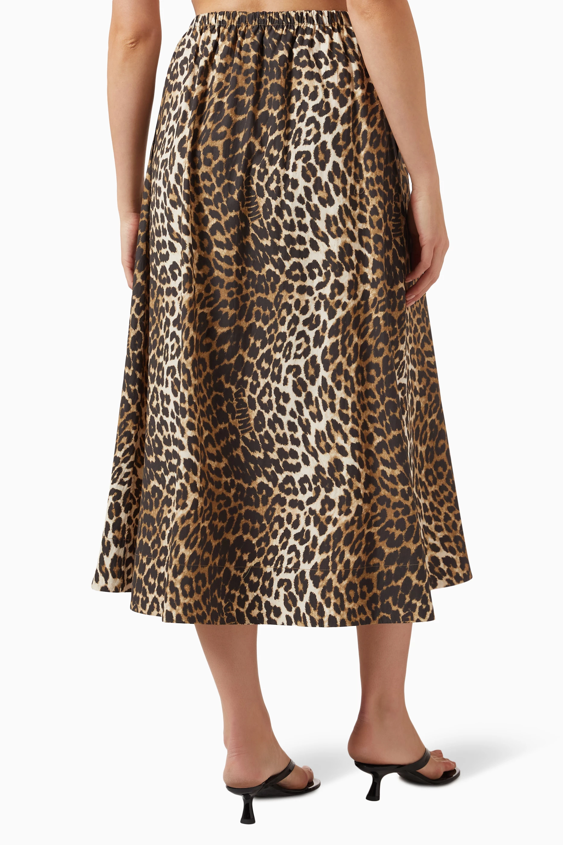 Midi Skirt Ganni Leopard Skirt Ganni Leopard Skirt Top