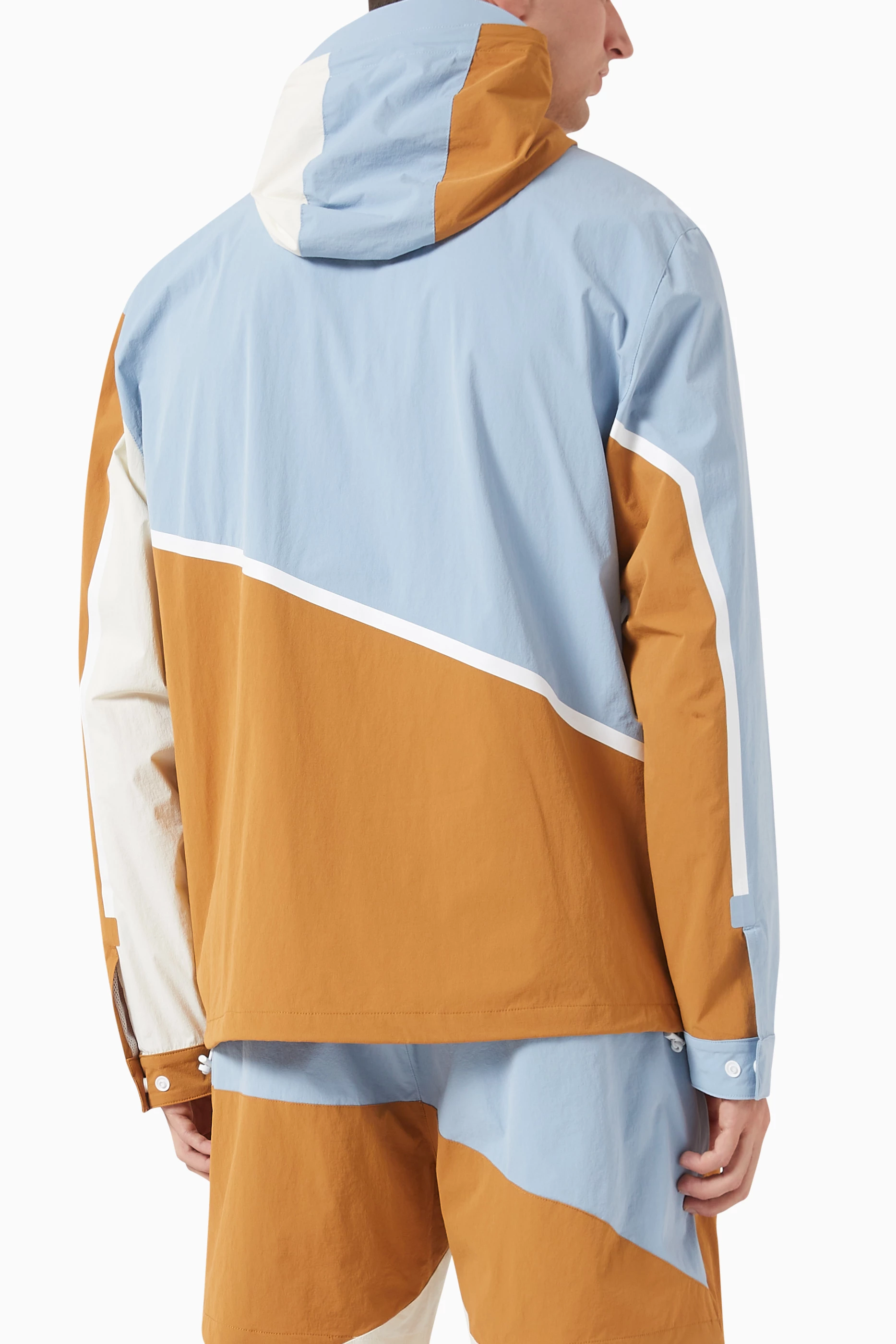 Buy Kith Brown Madison Jacket in Nylon For Men Online Ounass Saudi