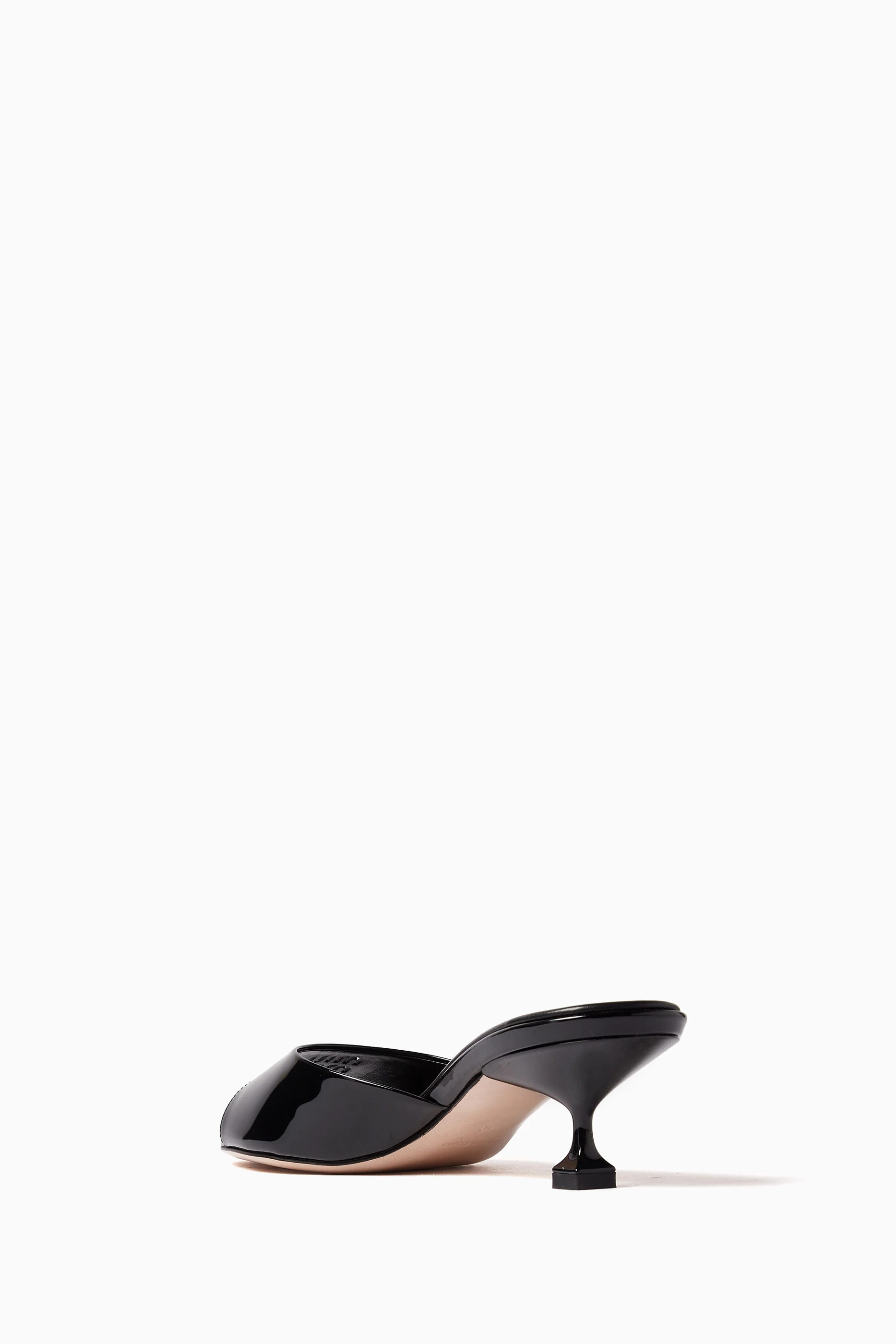 靴 Archive miu miu mesh patent mules black Miu Miu SS 2000 Sporty Mesh Mules