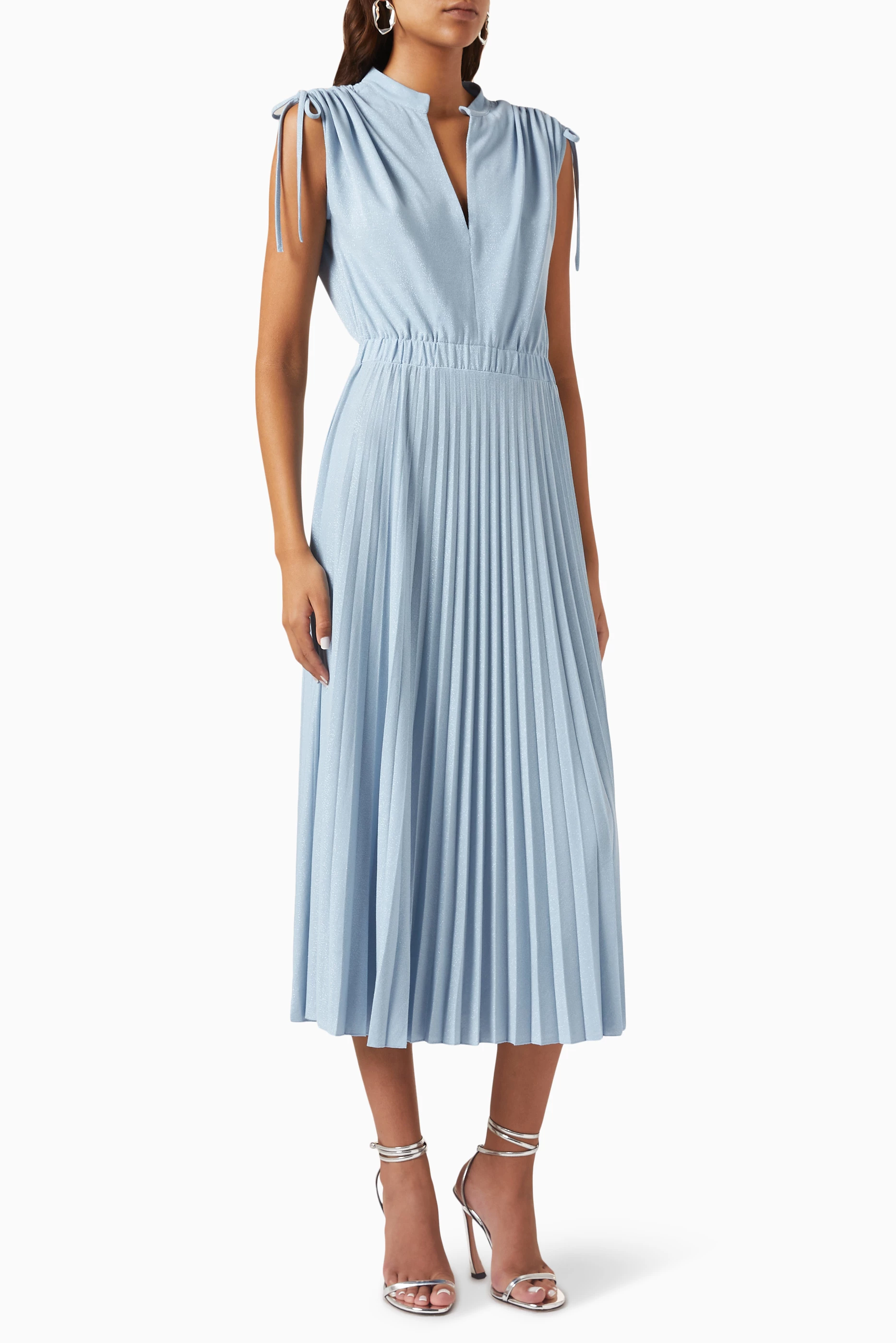Marella pleated dress hotsell