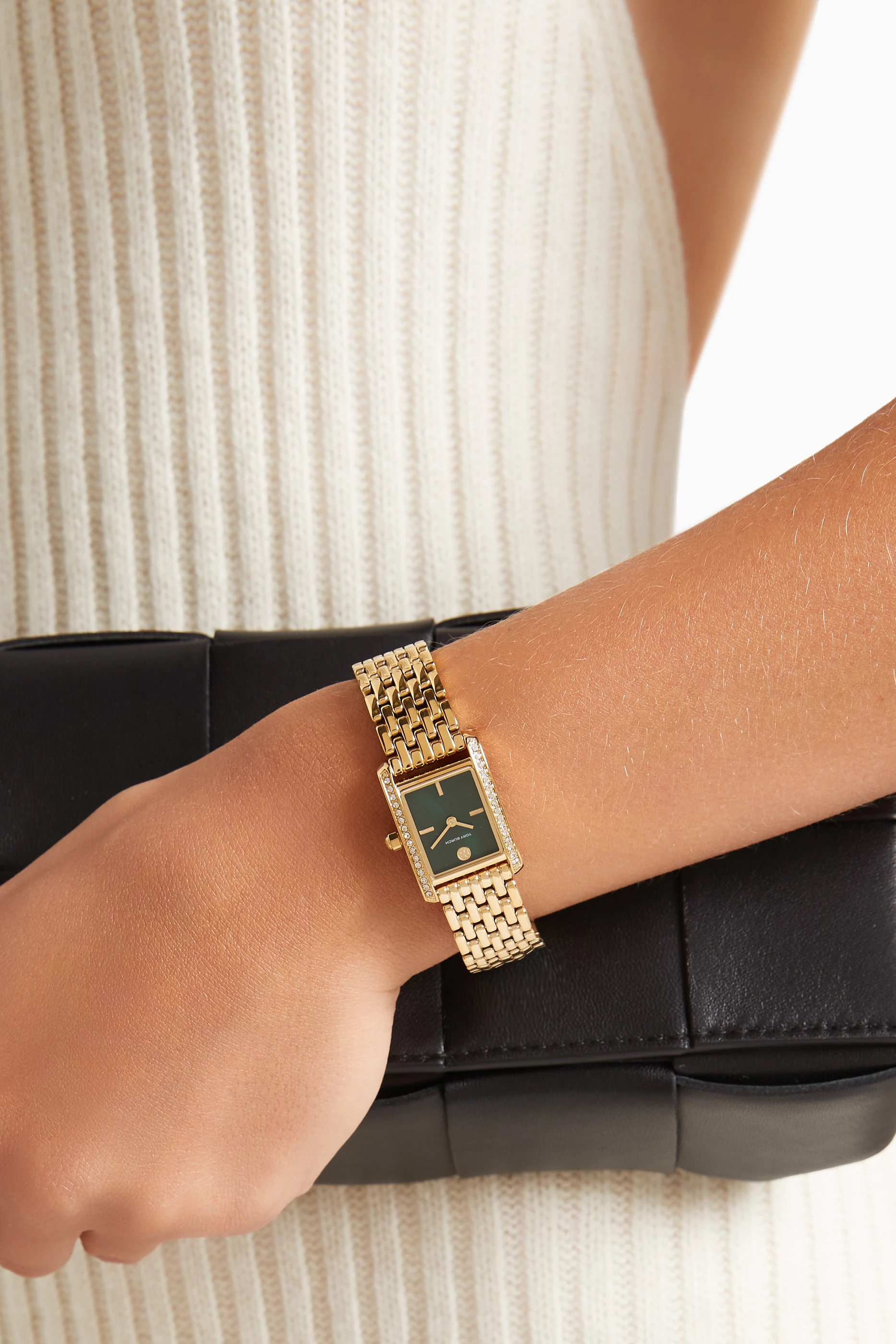 Buy Tory Burch Multicolour Mini Eleanor Quartz Stainless