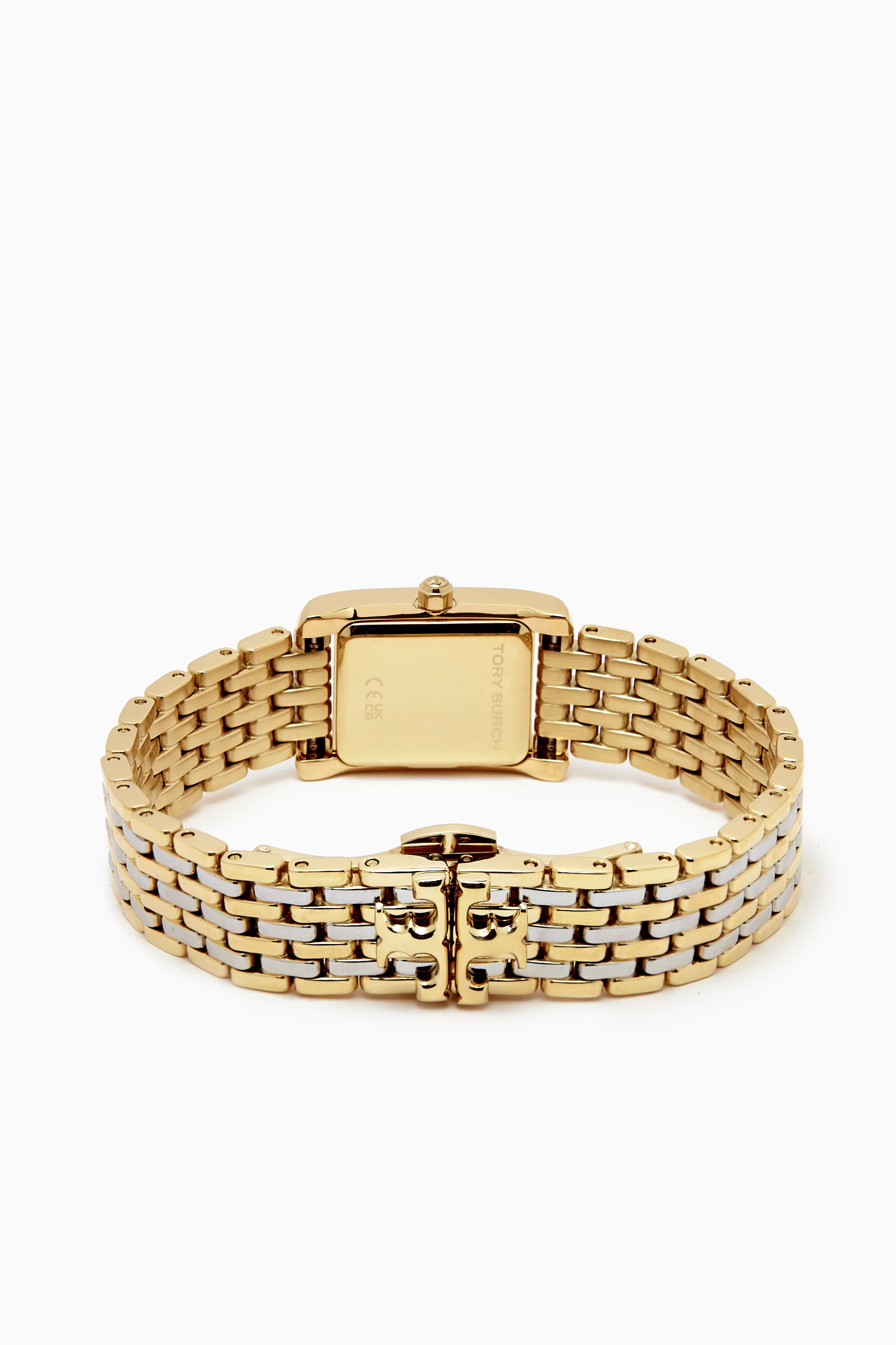 Buy Tory Burch Multicolour Mini Eleanor Quartz Two-tone Stainless Steel  Watch, 19 x 28mm For Women Online | Ounass Saudi