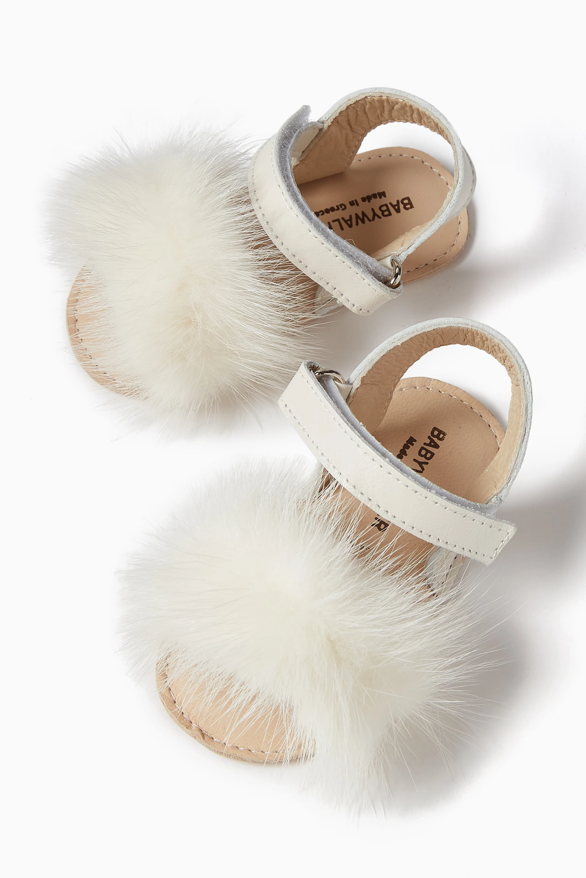 Infant fur sandals discount