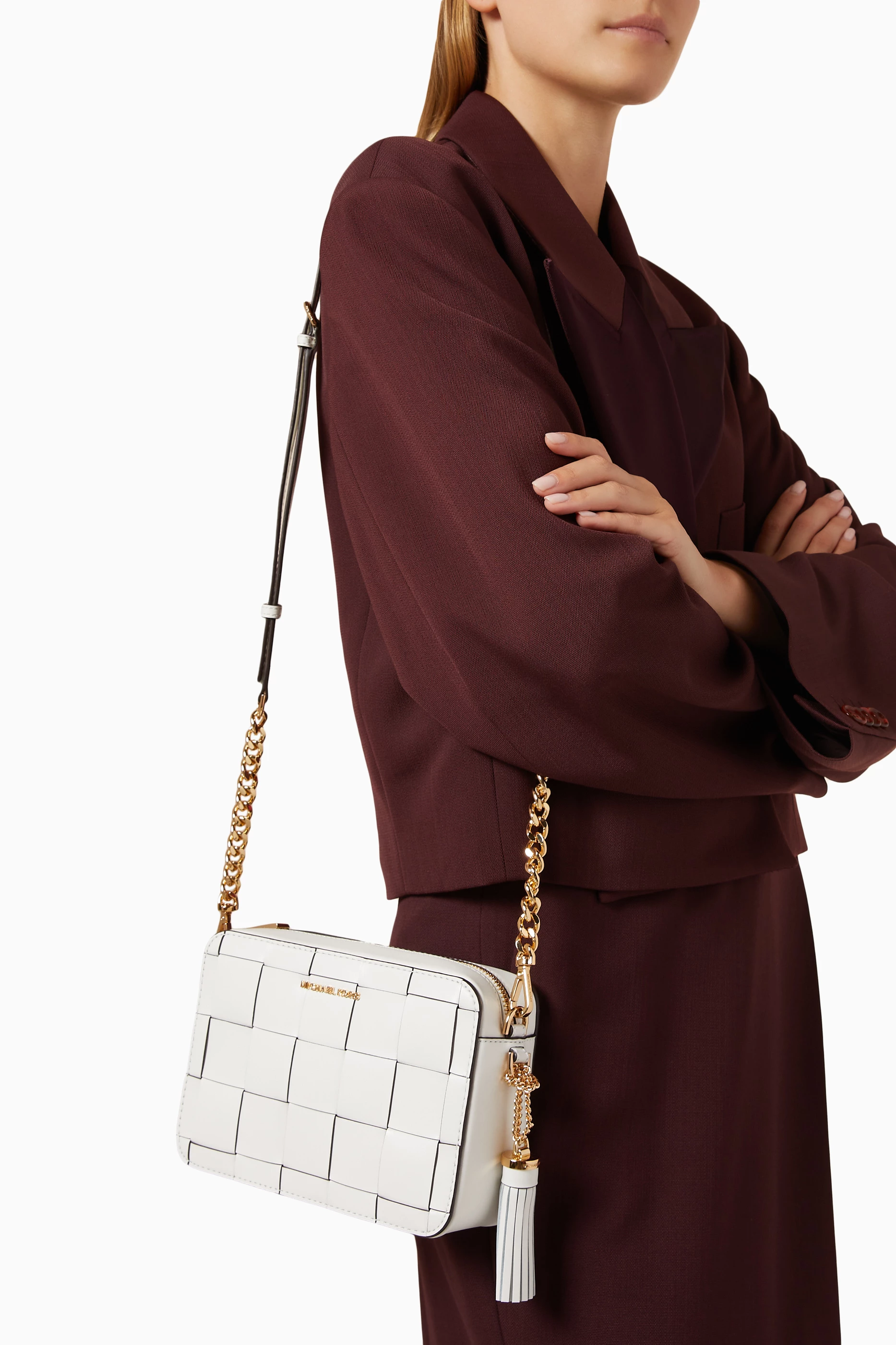 Ginny medium quilted leather crossbody bag new arrivals