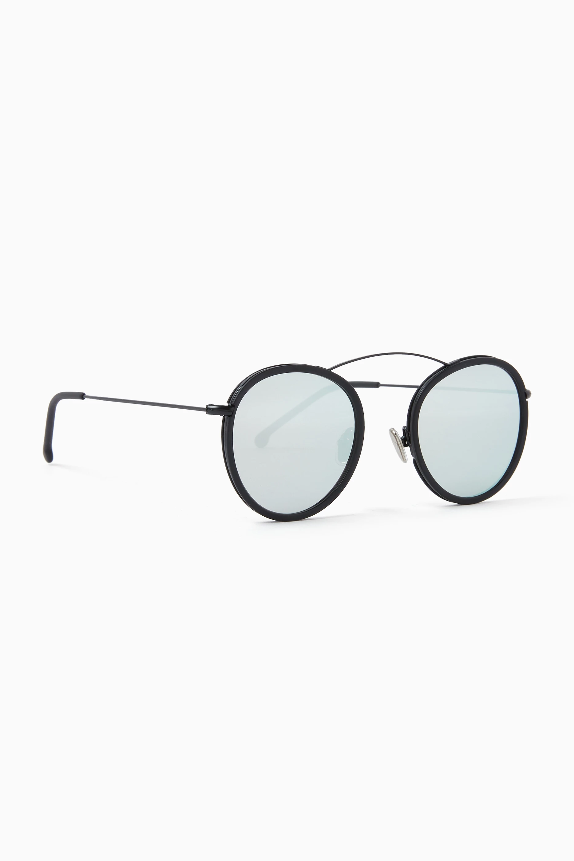 Buy Spektre Black Metro 2 Flat Sunglasses in Acetate Metal For UNISEX Online Ounass Saudi