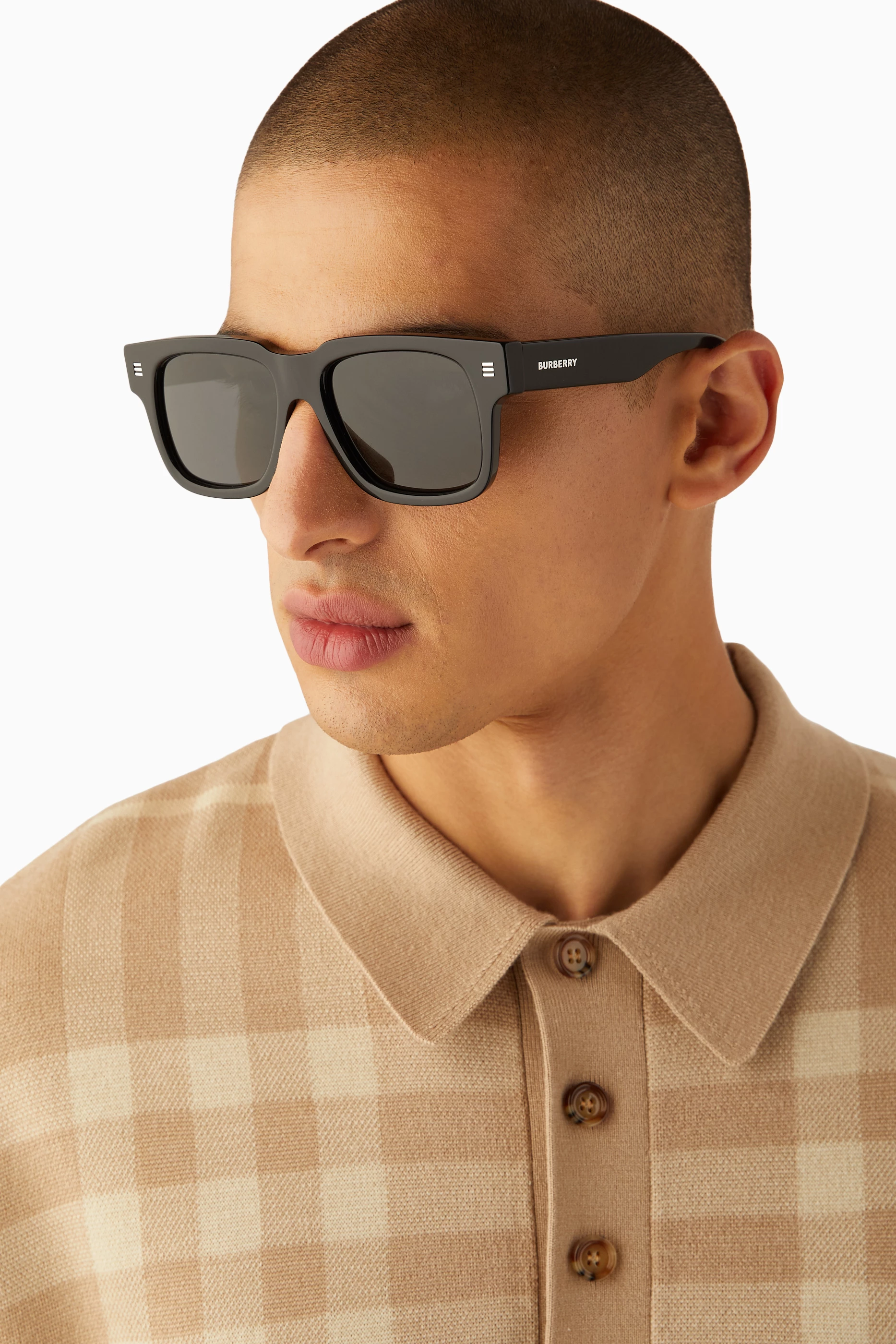 Burberry sunglasses mens orange deals