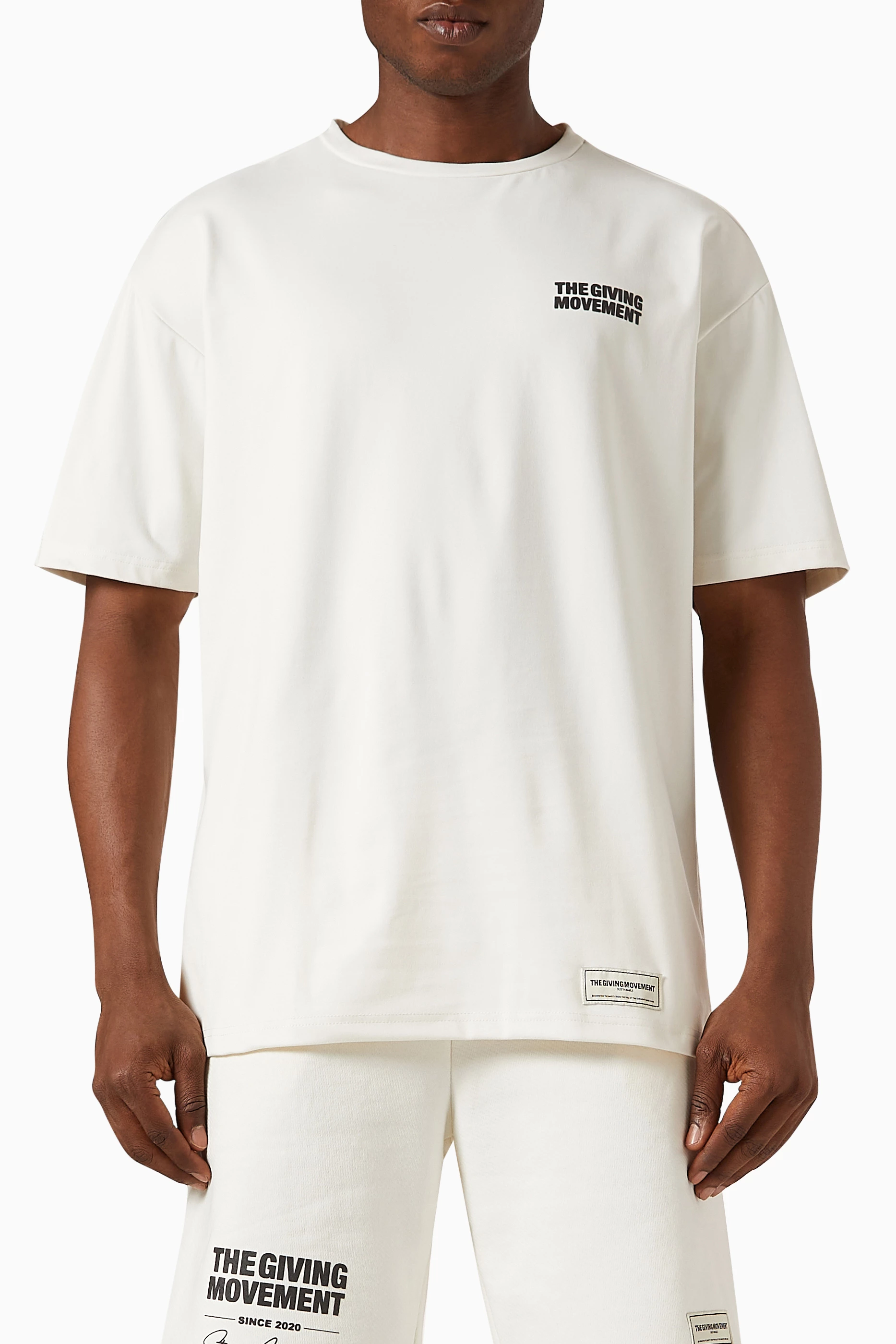 Buy The Giving Movement Neutral Oversized Street Logo-print T 