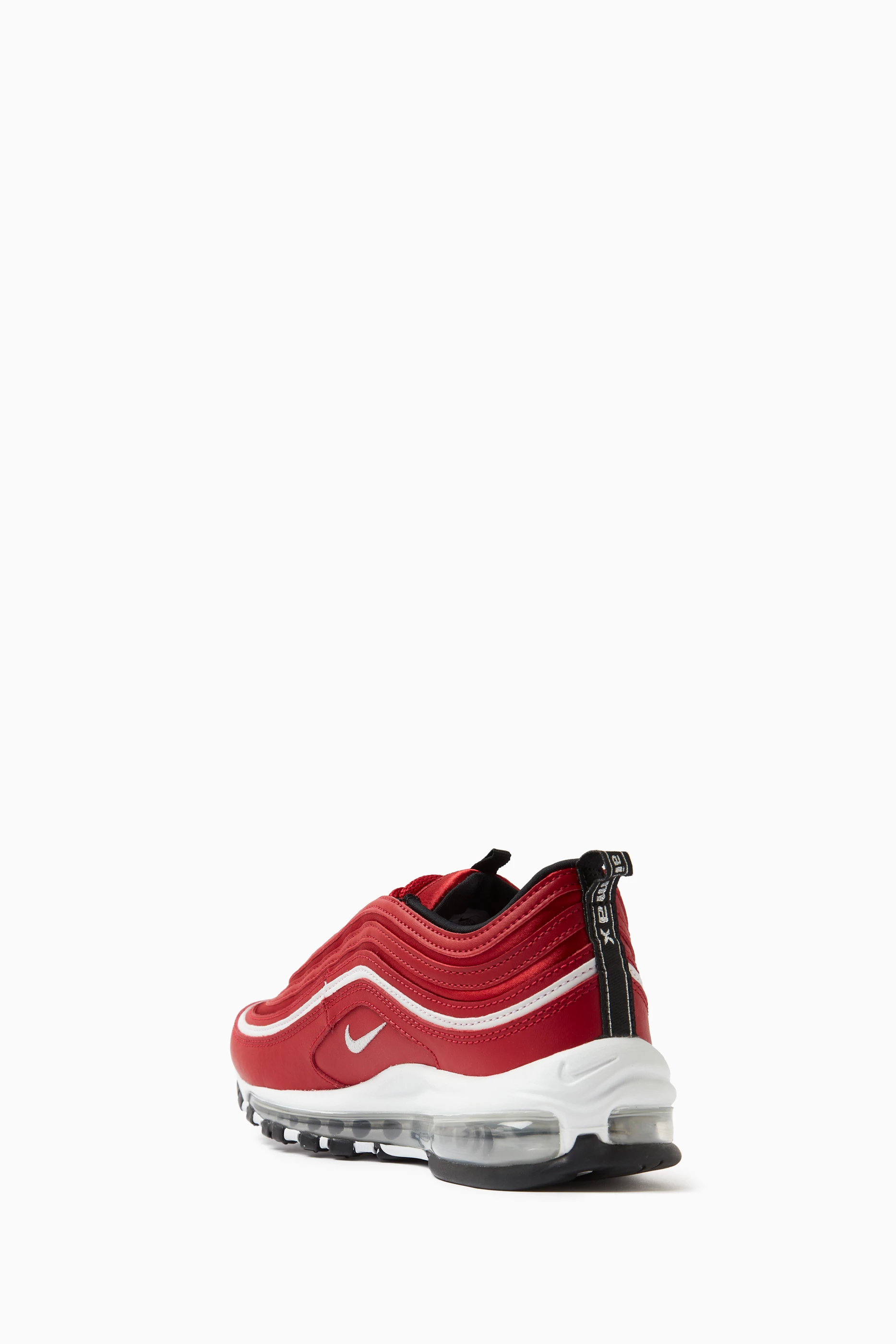 Red air max 97 patchwork cheap