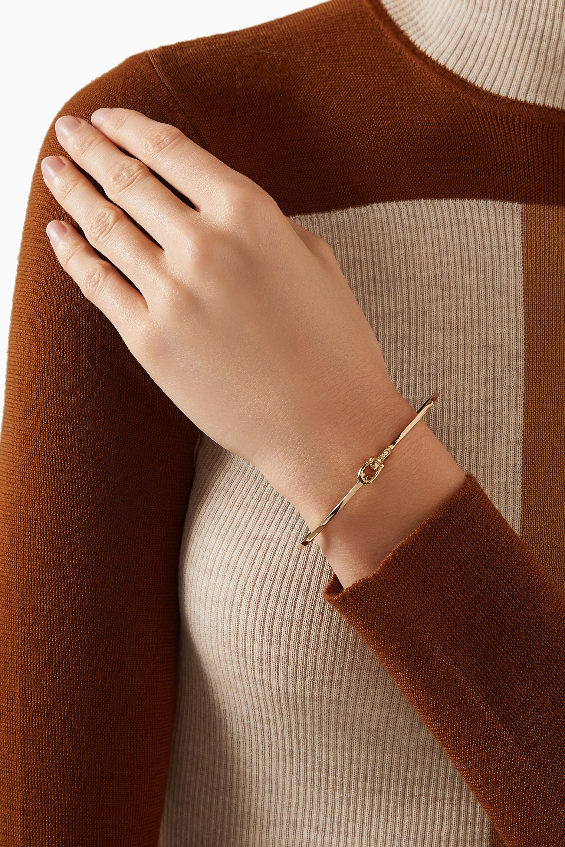 Coach interlocking bracelet hotsell