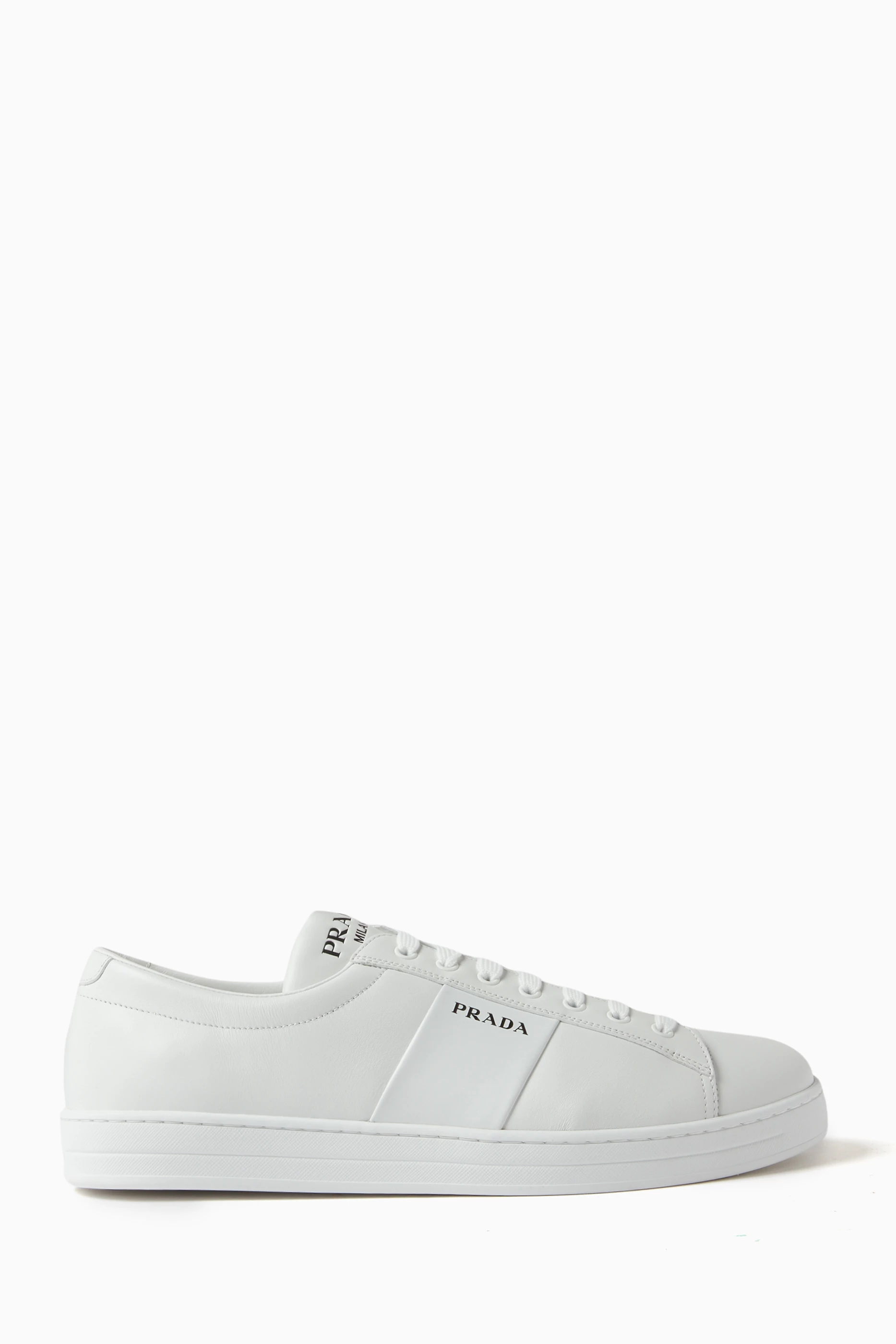 White sneakers prada cheap