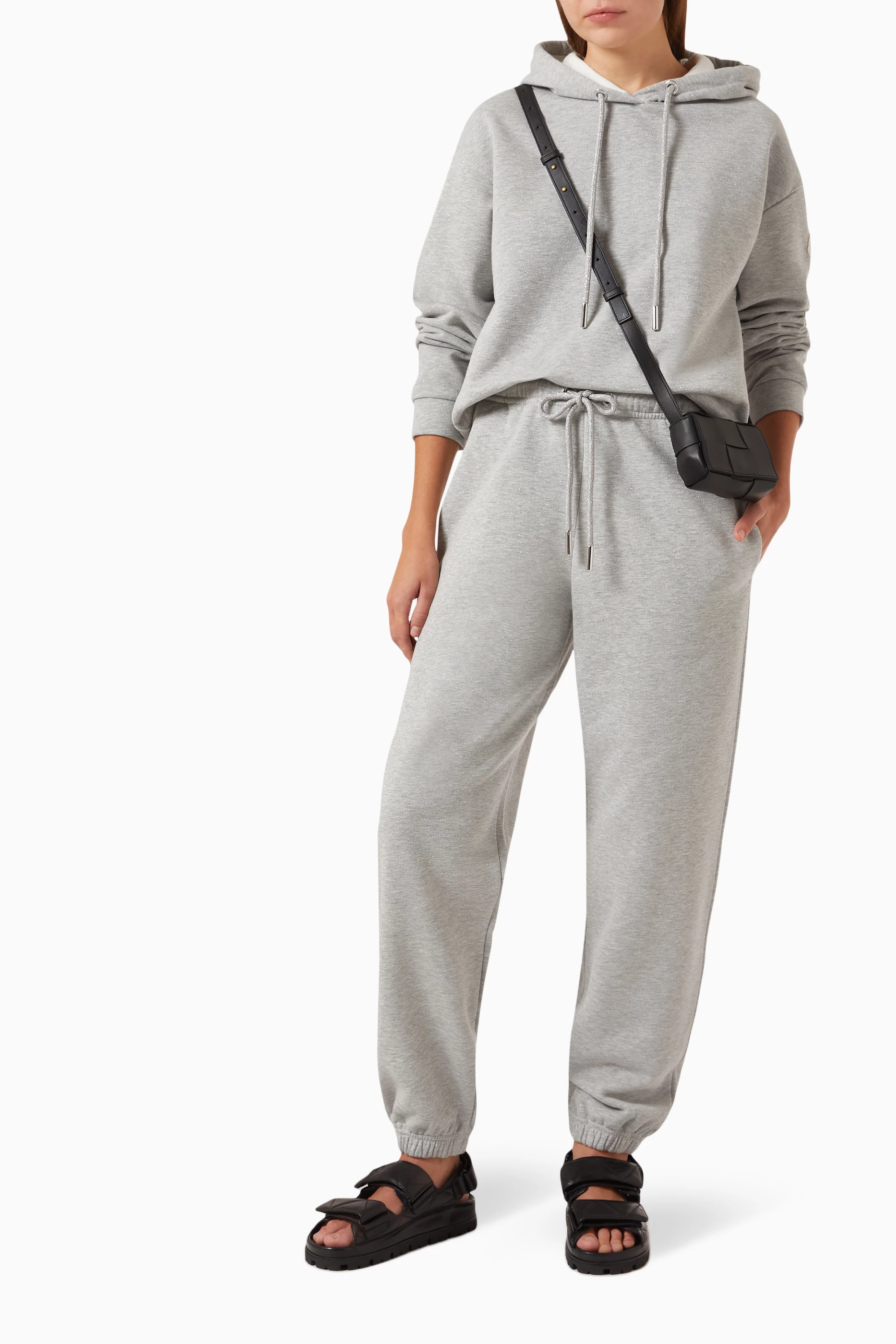 Topshop Petite Grey Topshop Oversized Jogger Shorts Buy Moncler