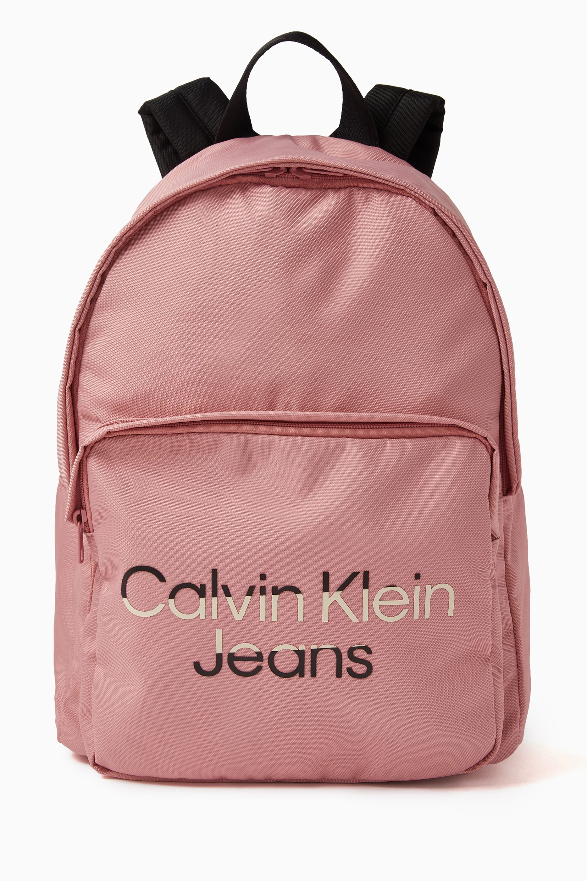 Buy Calvin Klein Pink Hero Logo Backpack in Nylon For Girls Online Ounass Saudi
