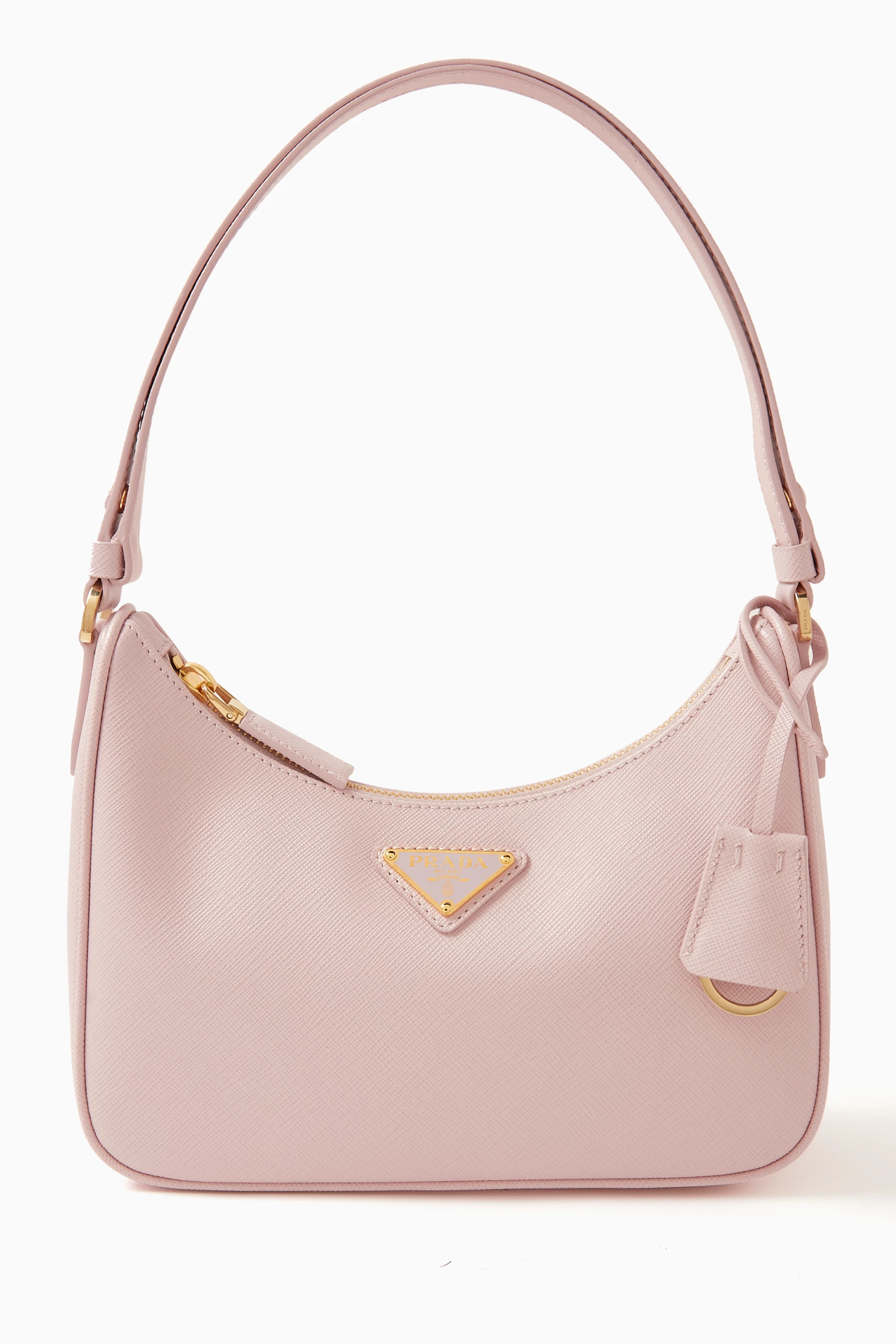 Pink prada shoulder bag store