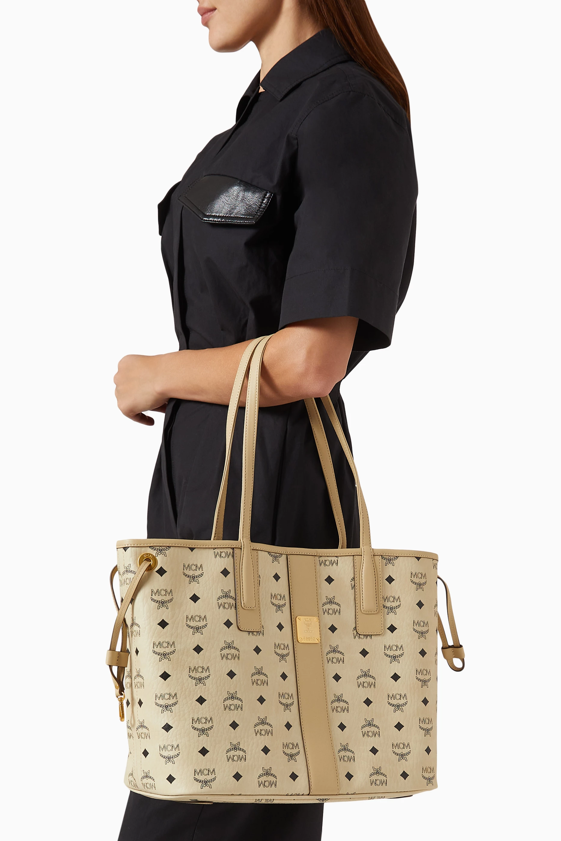 Mcm medium reversible tote online
