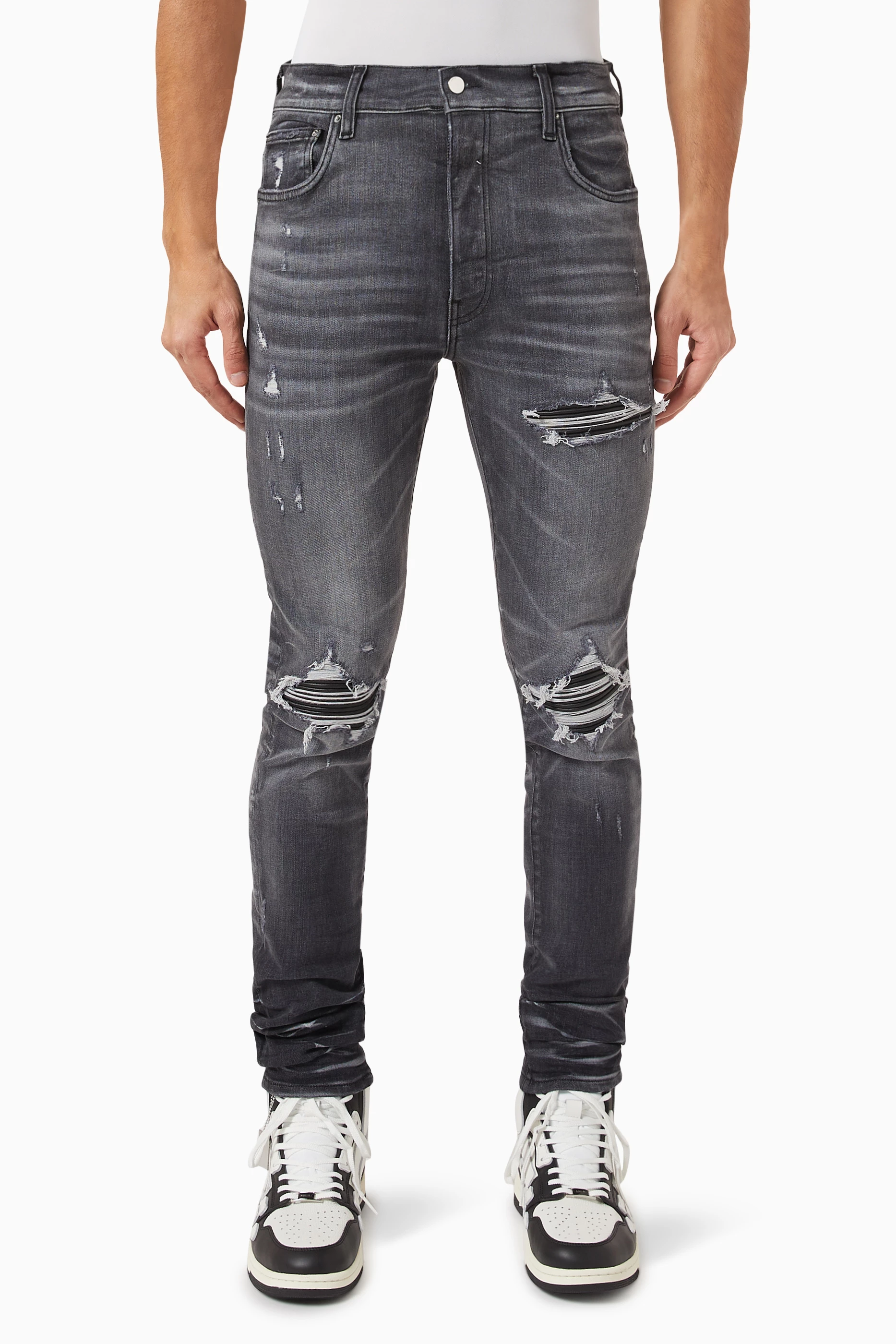 パンツ 27 AMIRI MX1 JEAN GREY パンツ 27 AMIRI MX1 JEAN GREY AMIRI MX1 ブークレ ジーンズ | グレー