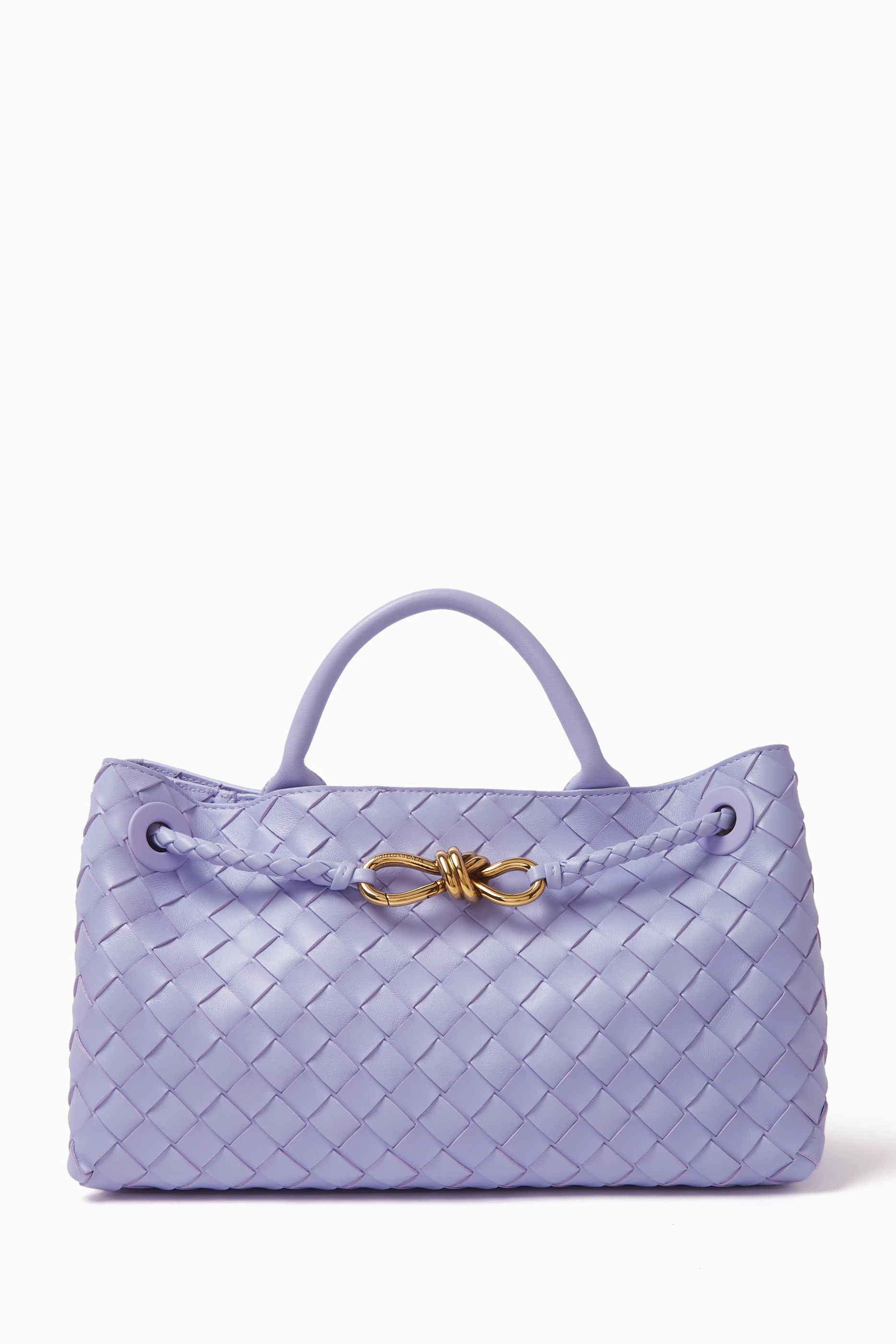 Purple ver bottega bag