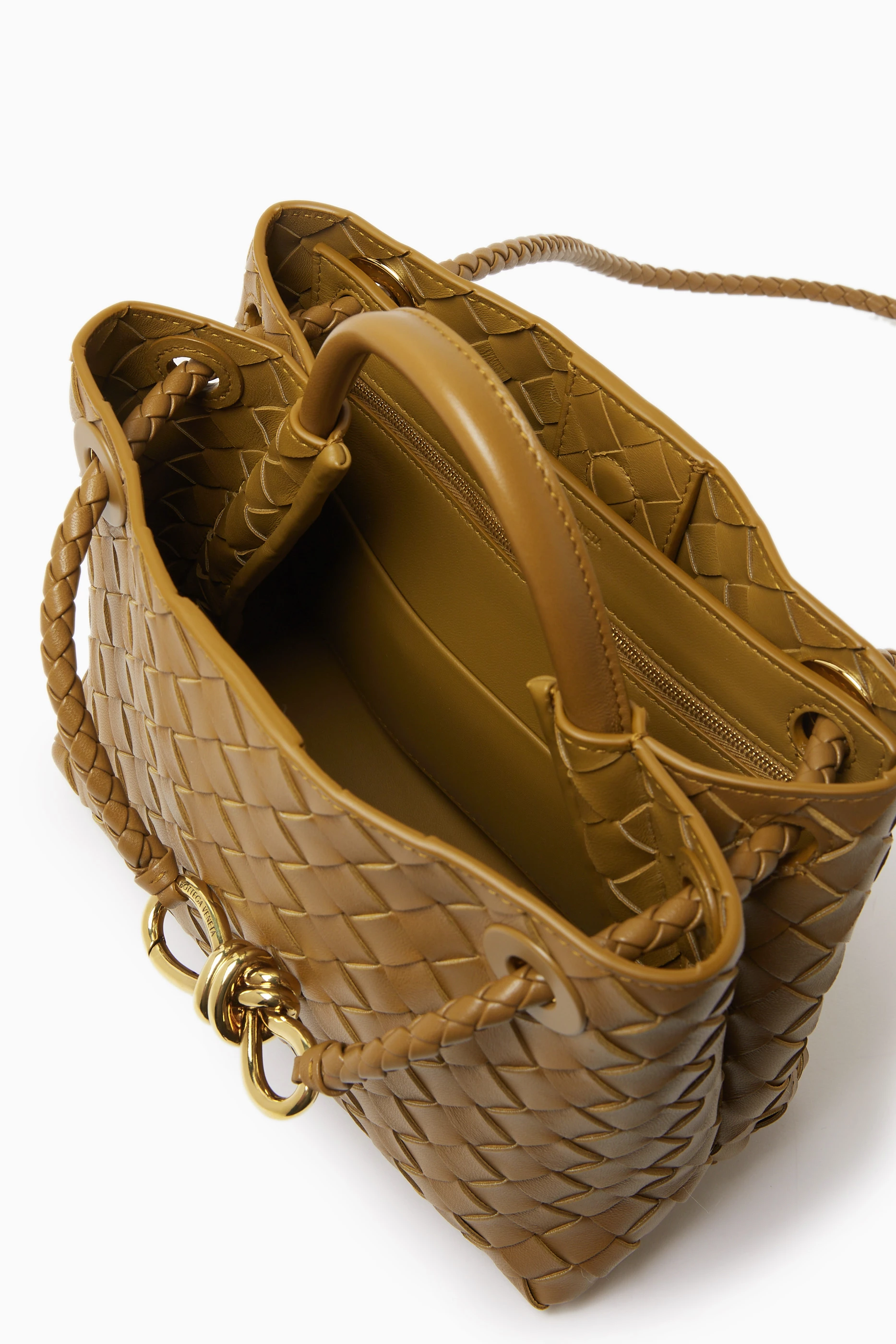 25SS new/BOTTEGA VENETA アンディアモノットクラッチ Bag Brown 25SS new/BOTTEGA VENETA アンディアモノットクラッチ Bag Brown