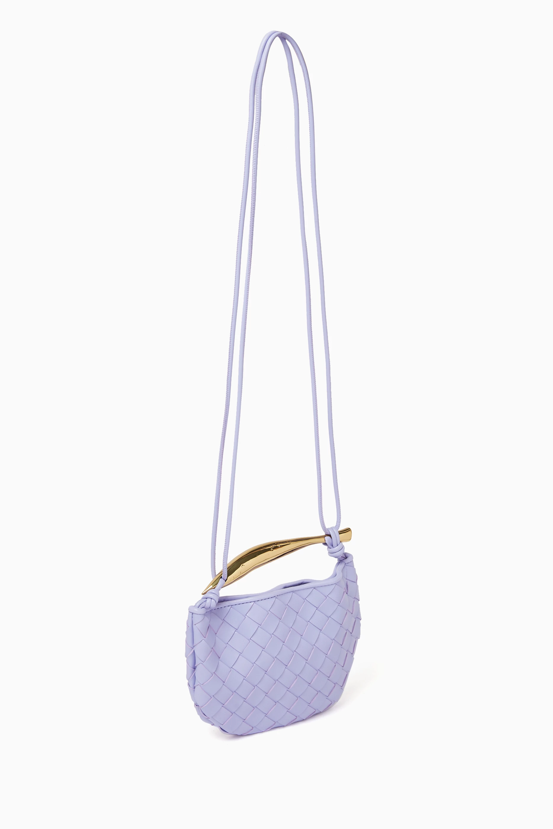 BOTTEGA VENETA◆ナッパレザー Sardine ミニバッグ チャーム Bottega Veneta Small Leather Sardine Chain Top-Handle Bag