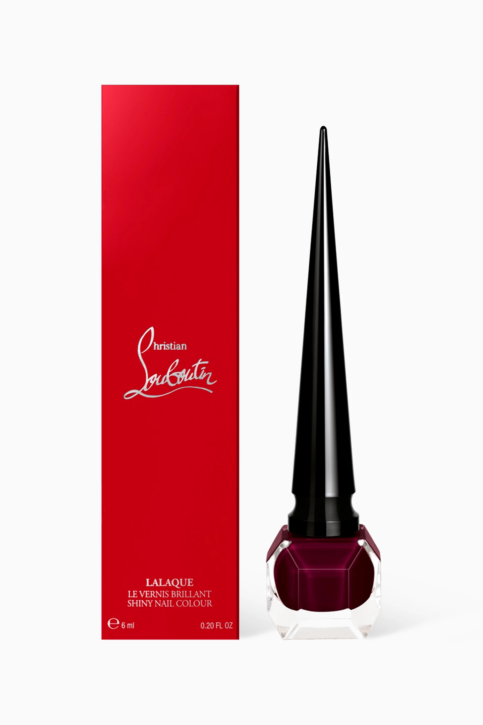 Buy Christian Louboutin Beauty Colourless 148 Sevillana Wine Lalaque Le Vernis Nail Color 6ml For Women Online Ounass Saudi