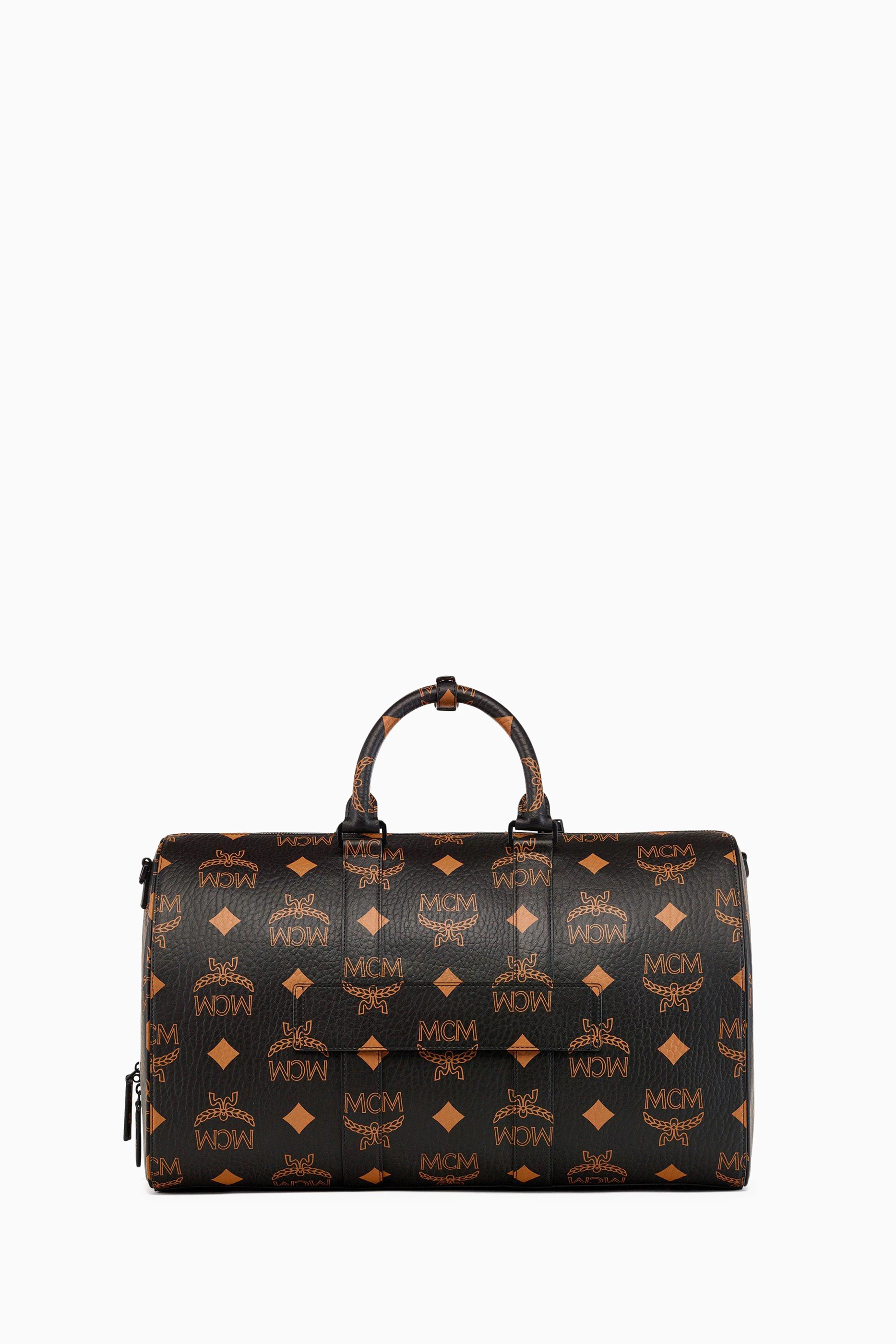 Mcm mens duffle bag top