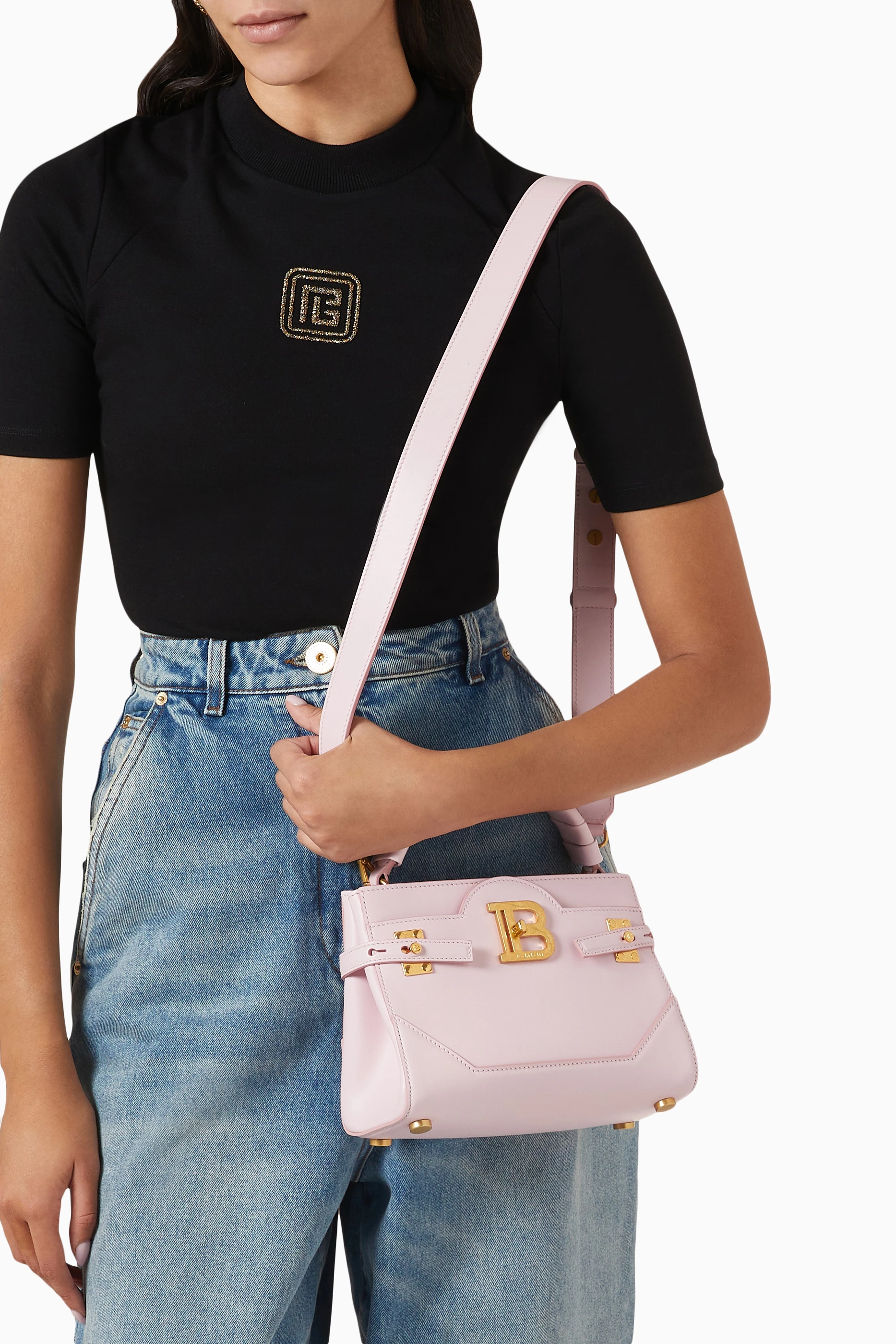 ハンドバッグ BALMAIN EN0FF975TRWE Handbags Bags.. Pink 最大10,000円OFFクーポン!!】 バルマン BALMAIN バッグ