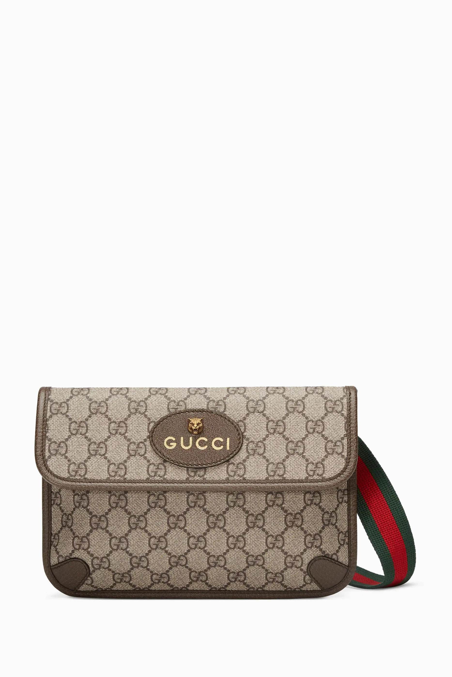 Buy Gucci Brown Neo Vintage Belt Bag in GG Supreme Canvas For Men Online Ounass Saudi