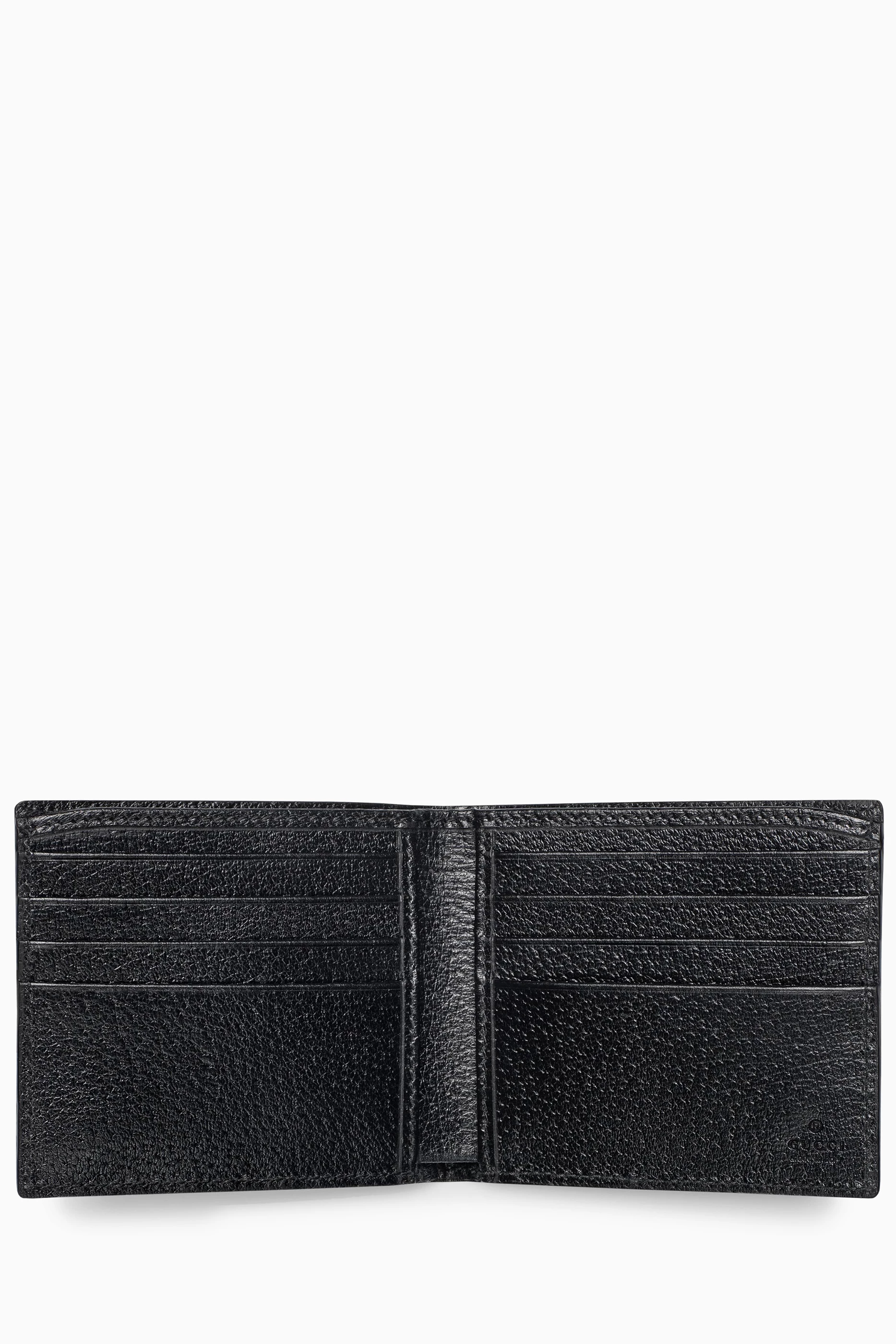 Buy Gucci Black Large GG Marmont Bi-fold Wallet in Leather For Men