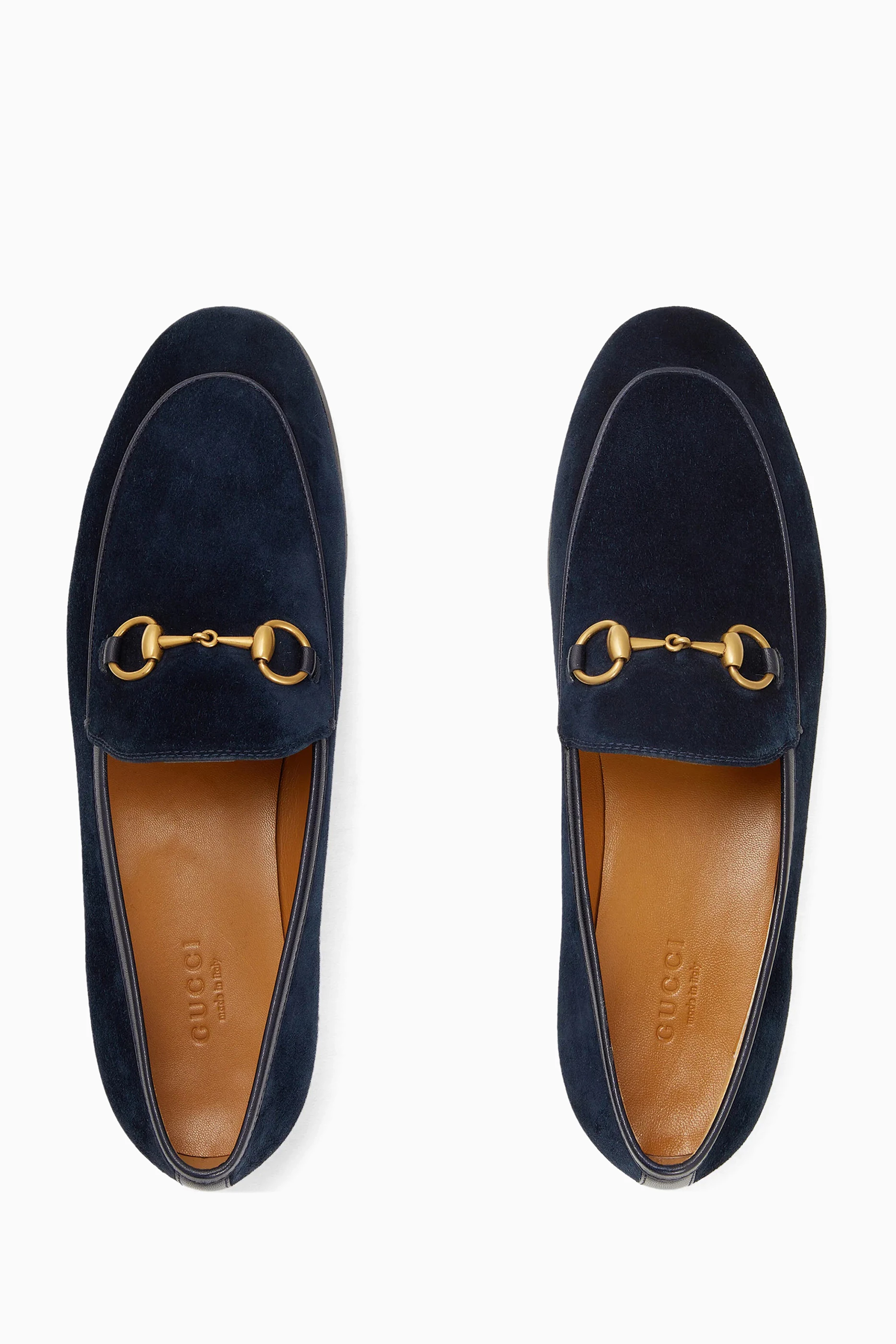 Navy gucci loafers women's store