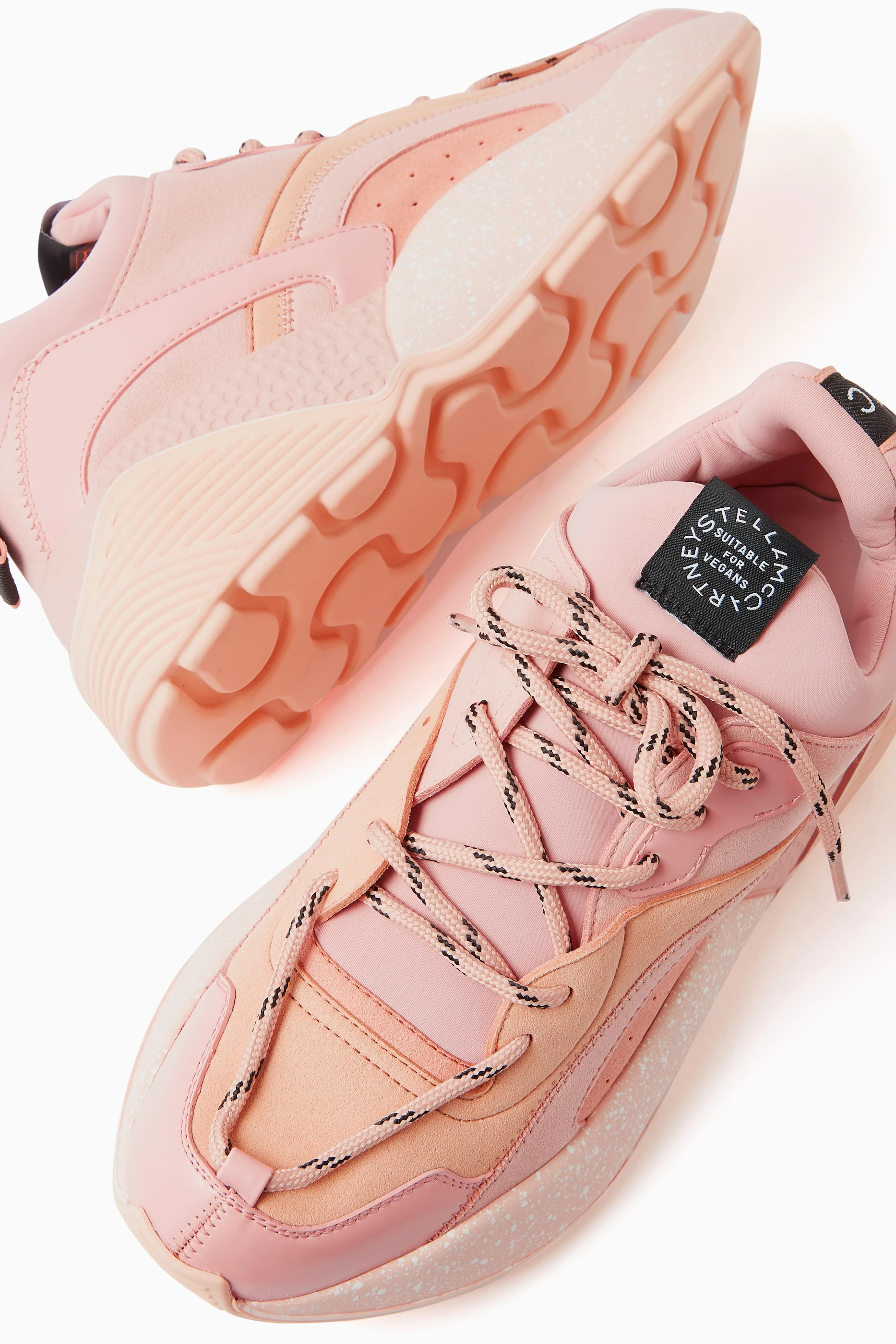 Stella mccartney pink sneakers discount