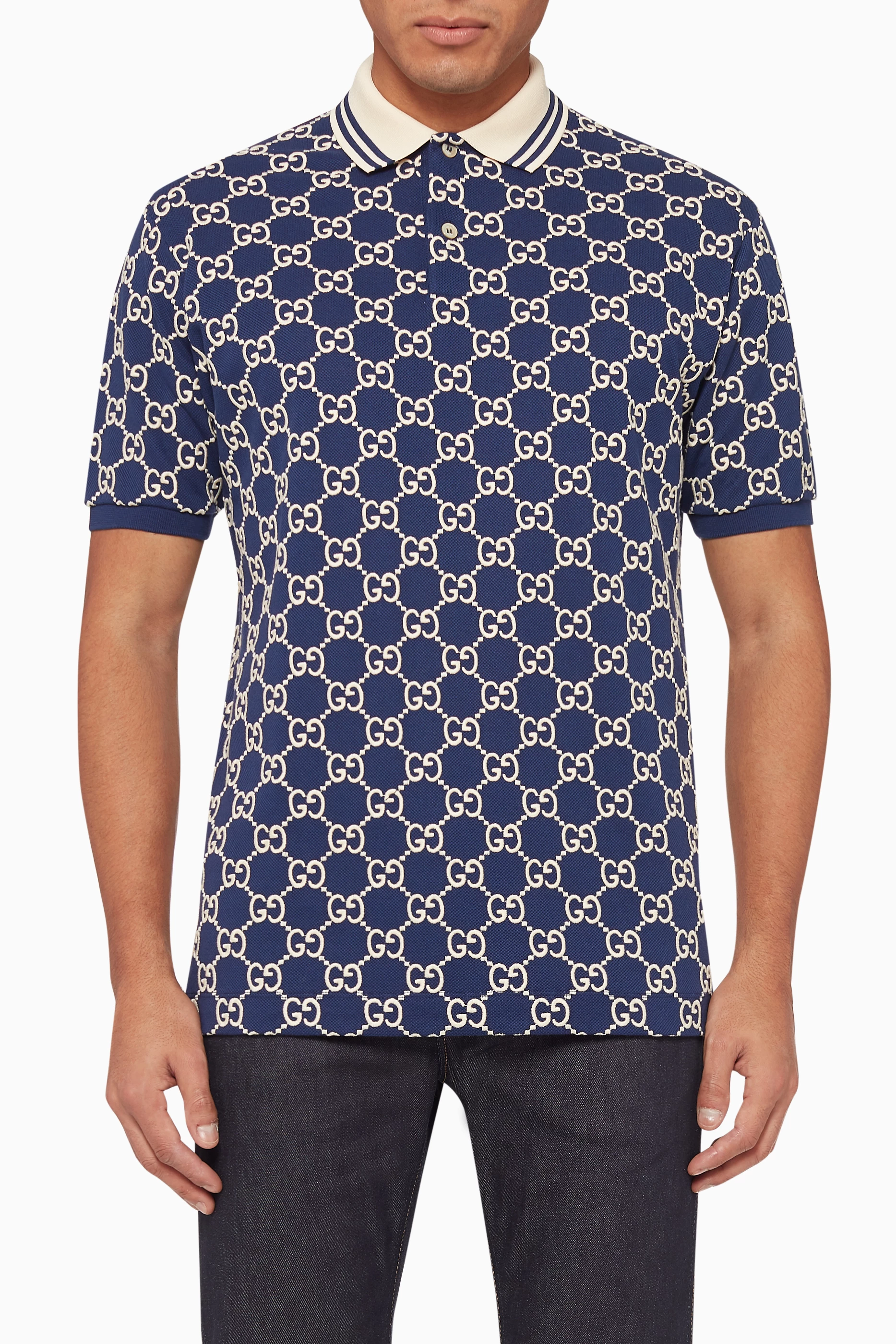 Mens gucci polo top clearance