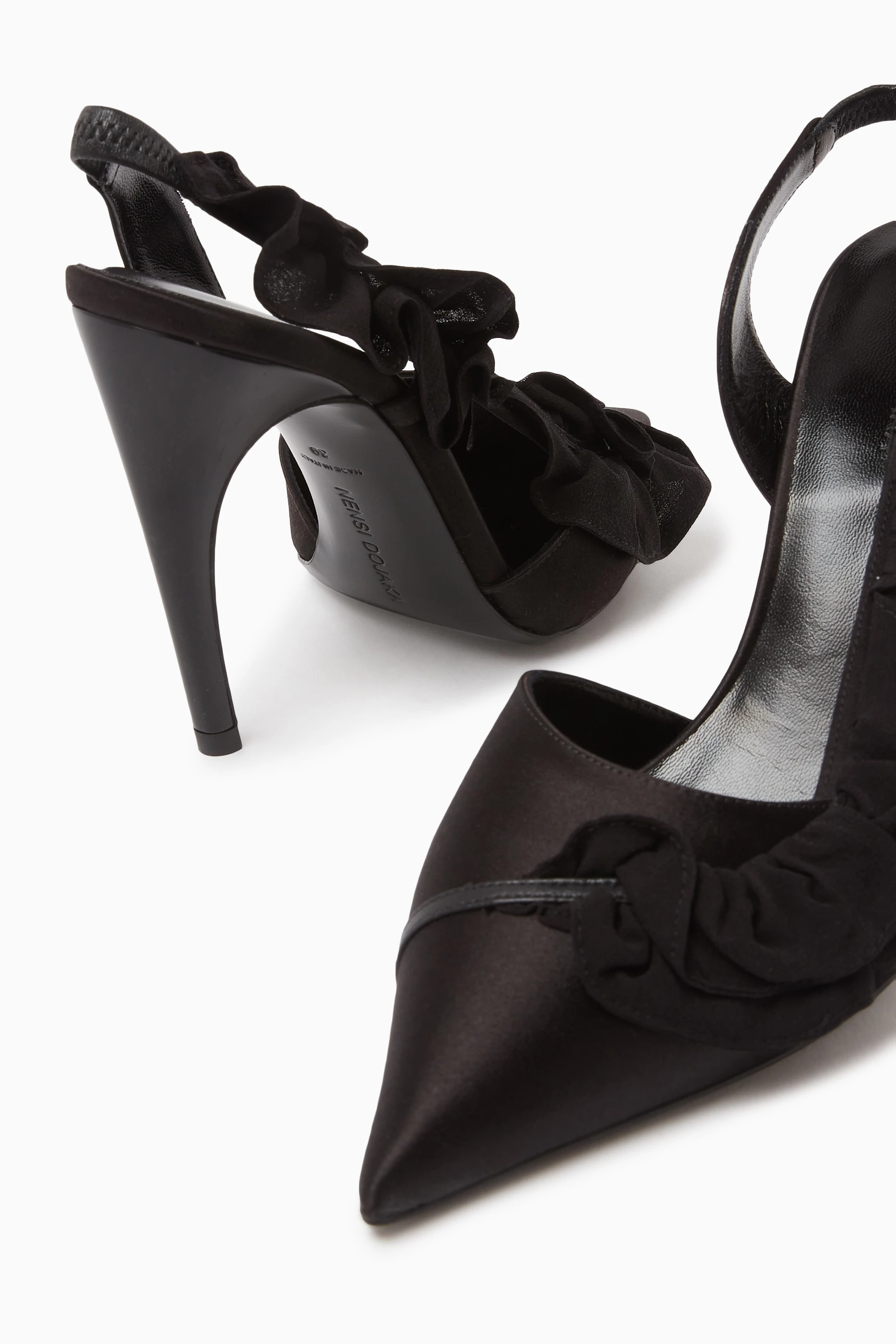 パーティーシューズ Nensi Dojaka Tulle pumps Black Nensi Dojaka Tulle Pumps | italist