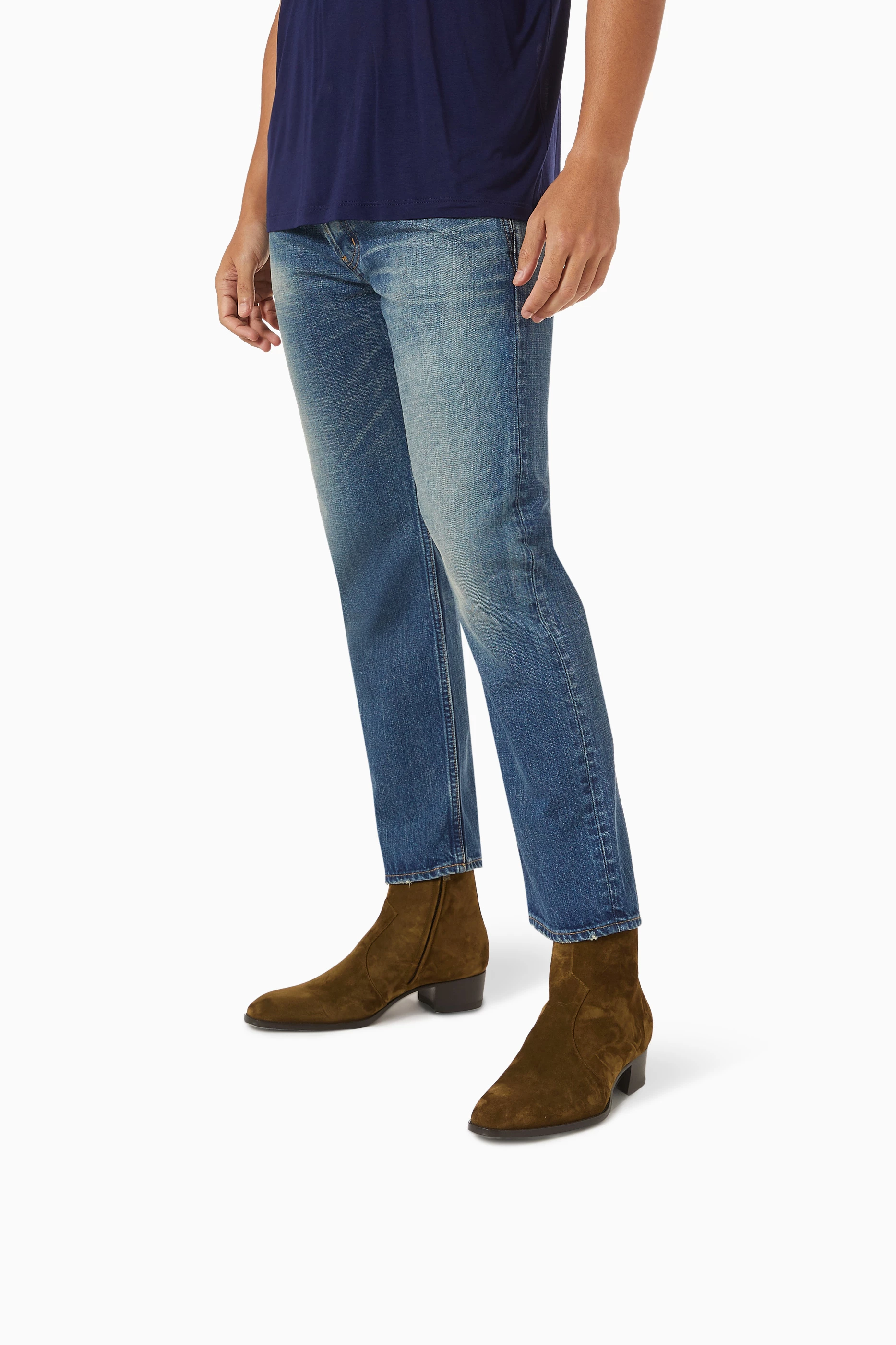 Jeans Men's Saint Laurent Chelsea Boots Buy SAINT LAURENT