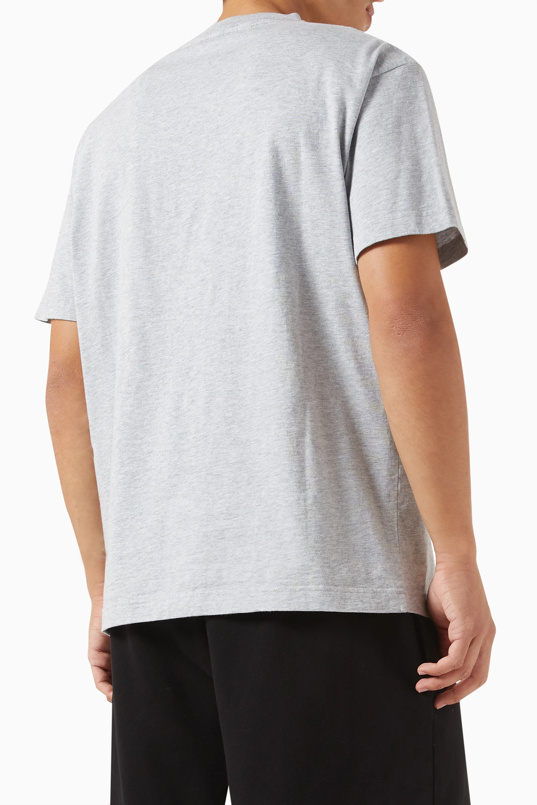 関税込【Palm Angels】Douby Lost In Amazonia ロゴ フーディー Buy Palm Angels Grey Douby Lost in Amazonia T-shirt in